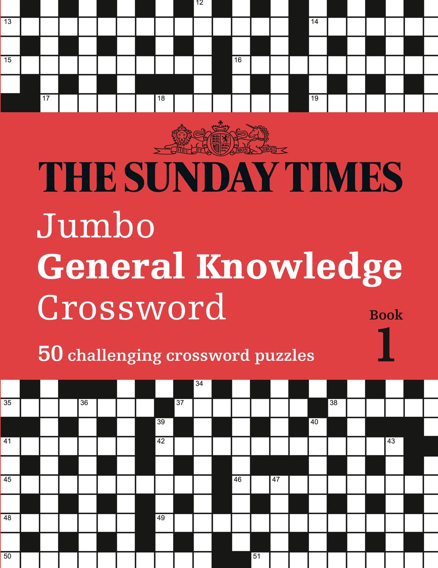 Libro: The Sunday Times Jumbo General Knowledge Crossword Book 1: 50 general knowledge crosswords (The Sunday Times Puzzle Books)