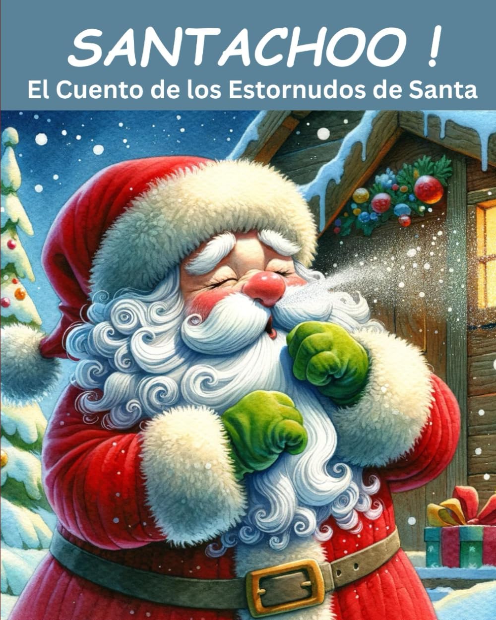 Libro: Santachoo! El Cuento de los Estornudos de Santa: Un Libro de Navidad (Spanish Edition)