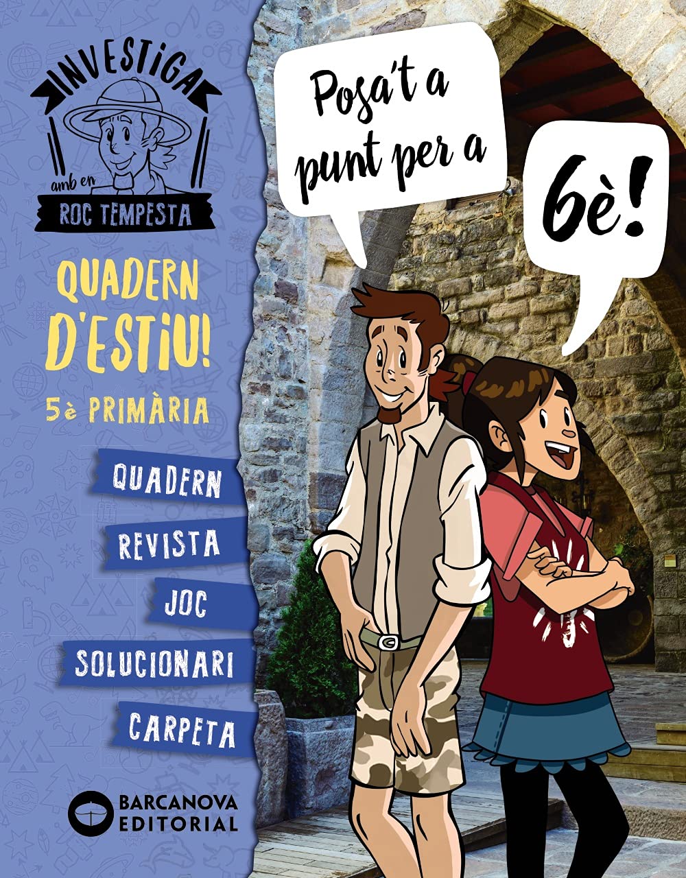 Libro: Investiga amb Roc Tempesta 5è. Posa't a punt per a 6è