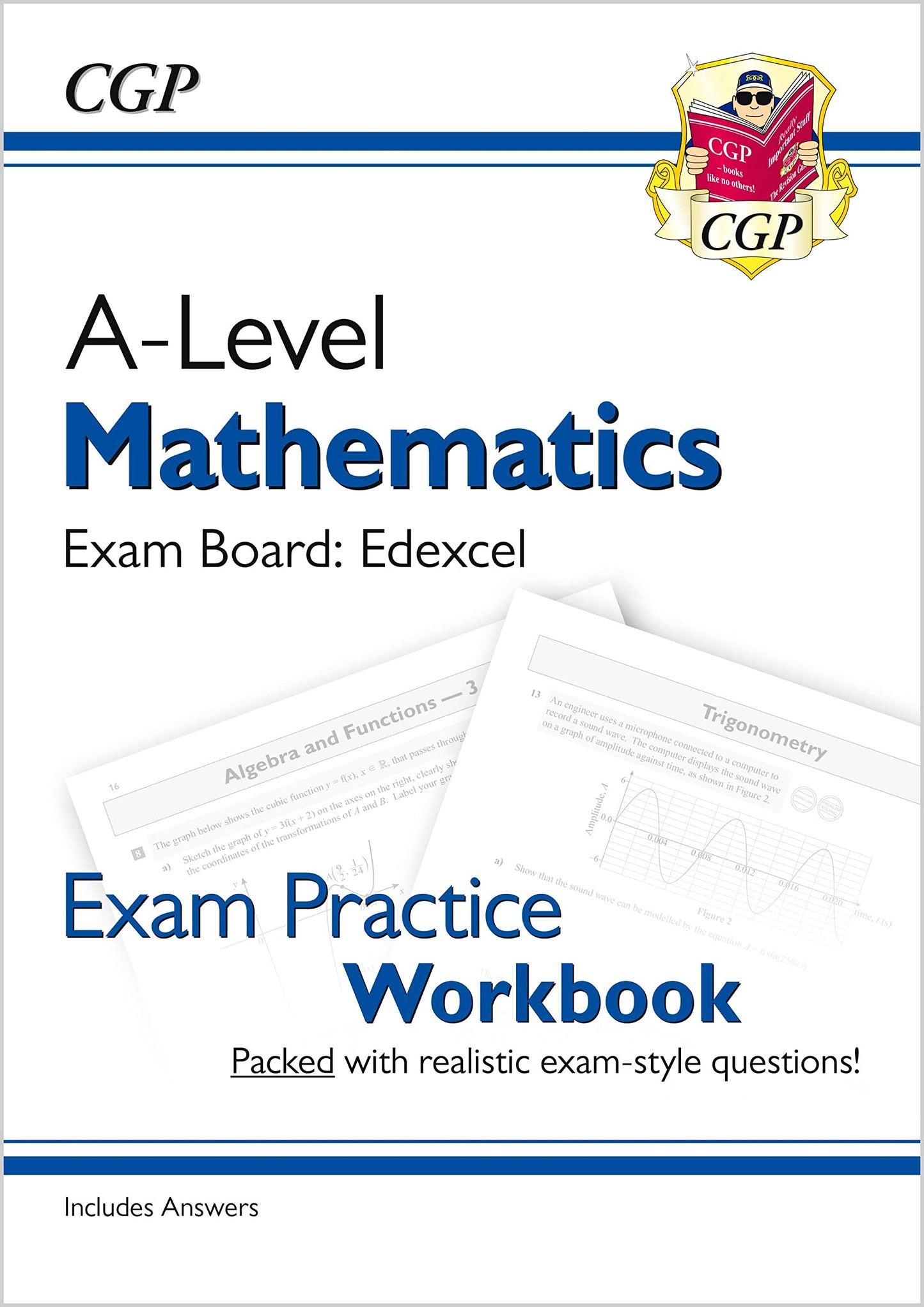 Libro: A-Level Maths Edexcel Exam Practice Workbook (includes Answers) (CGP Edexcel A-Level Maths)
