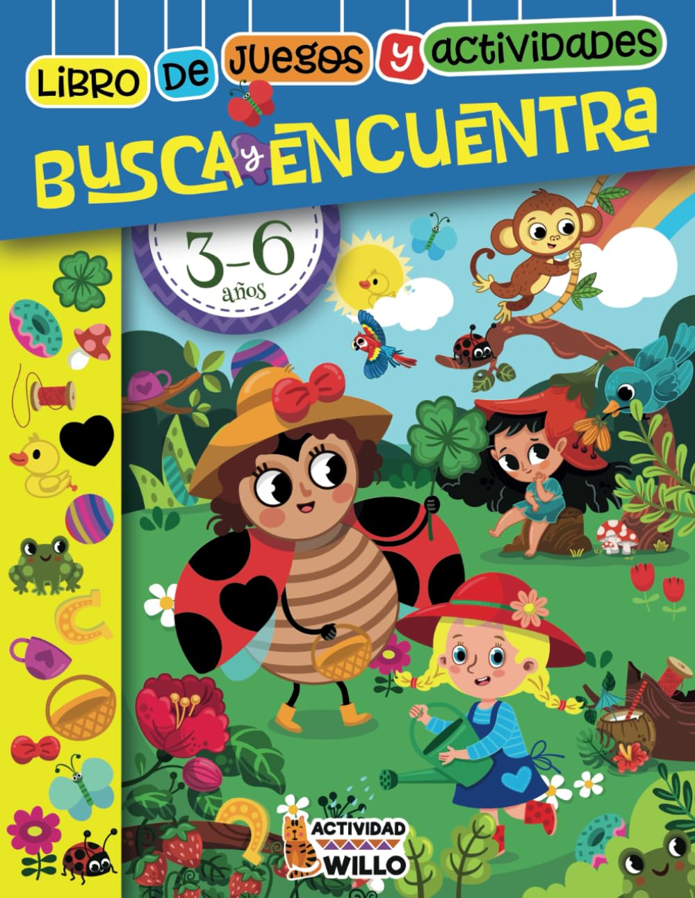 Libro de Juegos y actividades : Busca y Encuentra 3-6 años: Actividades Preescolar y juegos de mesa educativos divertidos interactivos niños para ... de Busca y Encuentra!) (Spanish Edition)