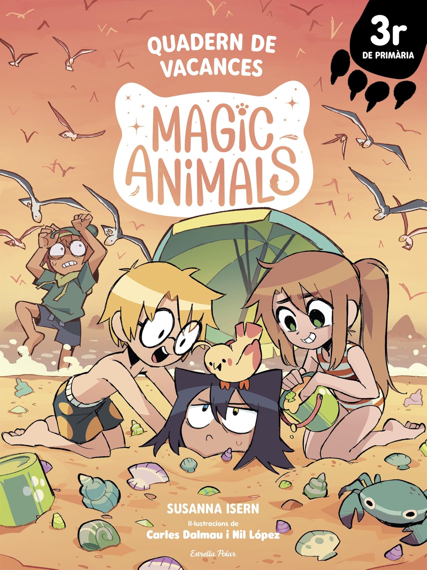 Libro: Magic Animals. Quadern de vacances. 3r de Primària