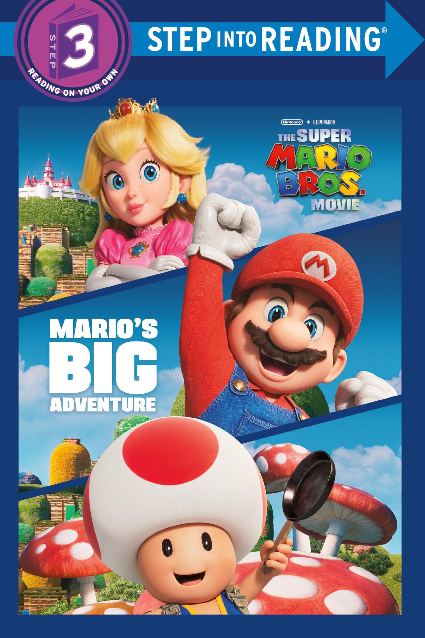 Libro: Mario's Big Adventure (Nintendo® and Illumination present The Super Mario Bros. Movie) (Step into Reading, Step 3)