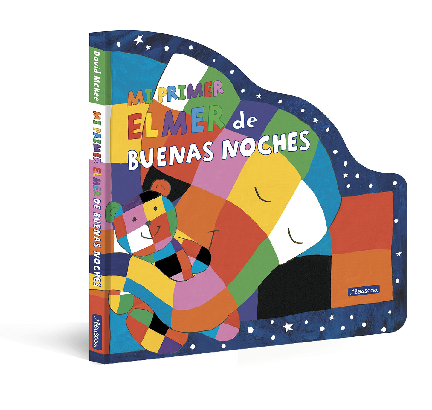 Libro: Elmer. Libro de cartón - Mi primer Elmer de buenas noches