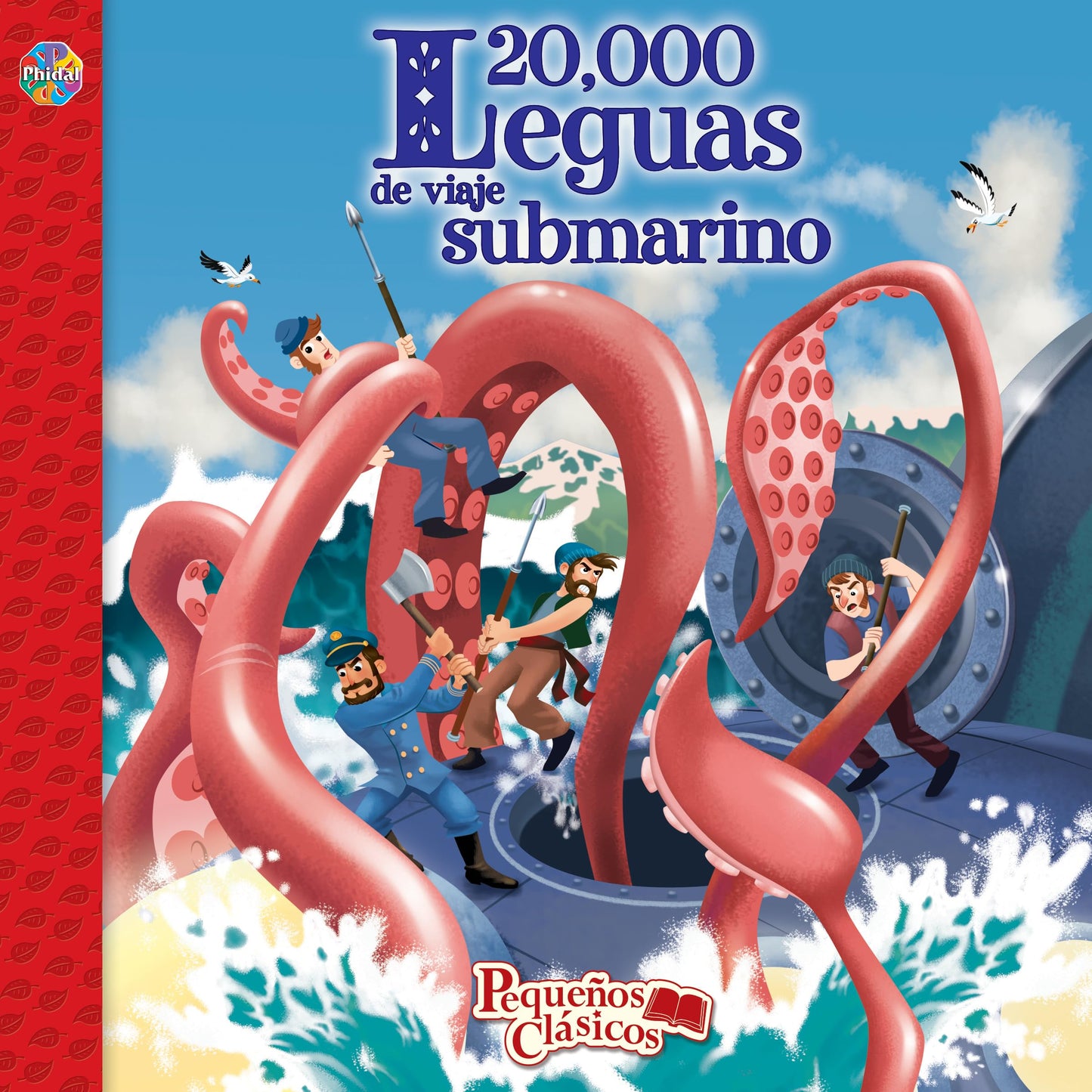 Libro: Phidal 20.000 Leguas de Viaje Submarino Pequeños Clásicos - Cuentos para niños, libro de 24 páginas