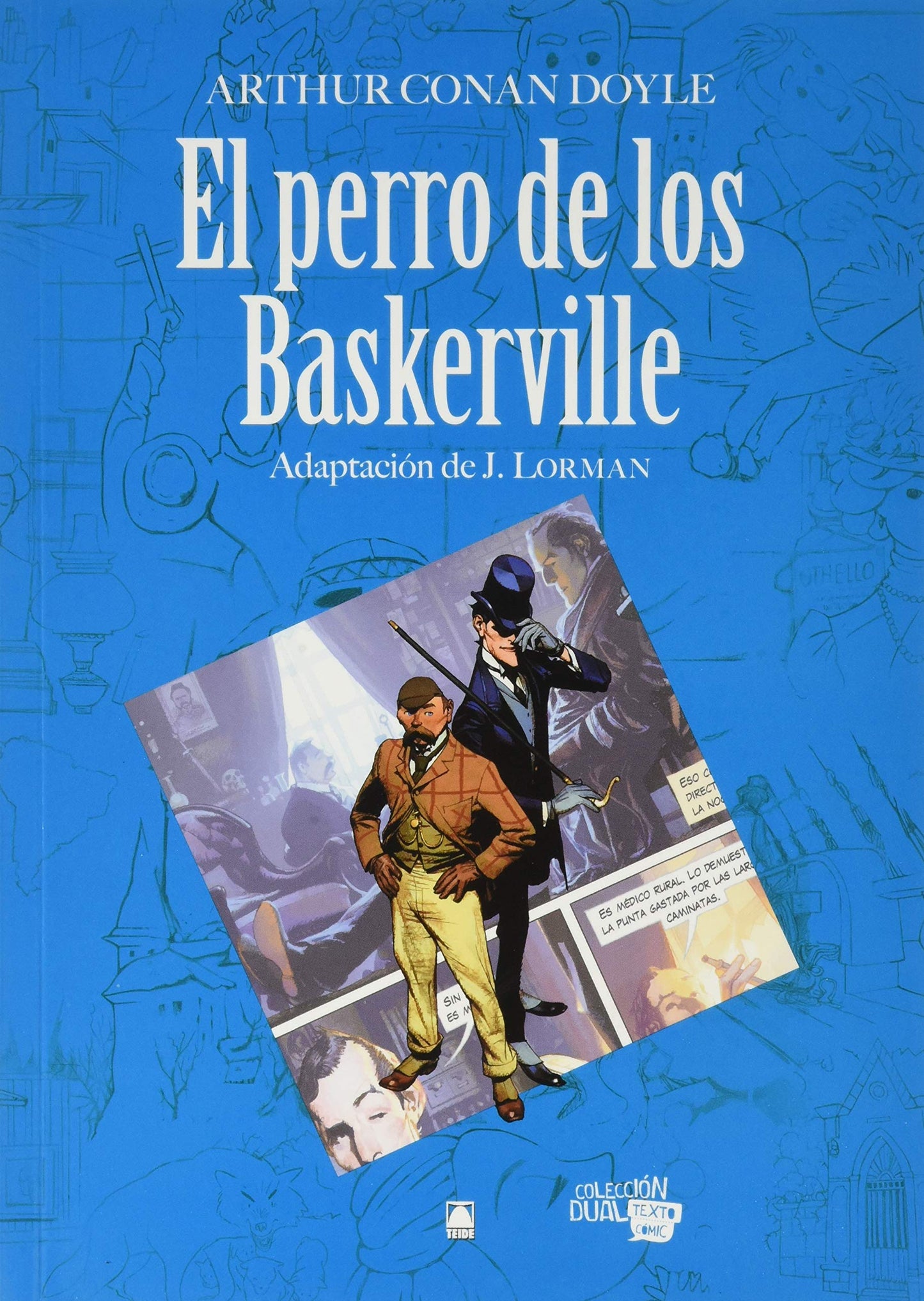 Libro: Colección Dual 006. El perro de los Baskerville -Arthur Conan Doyle-