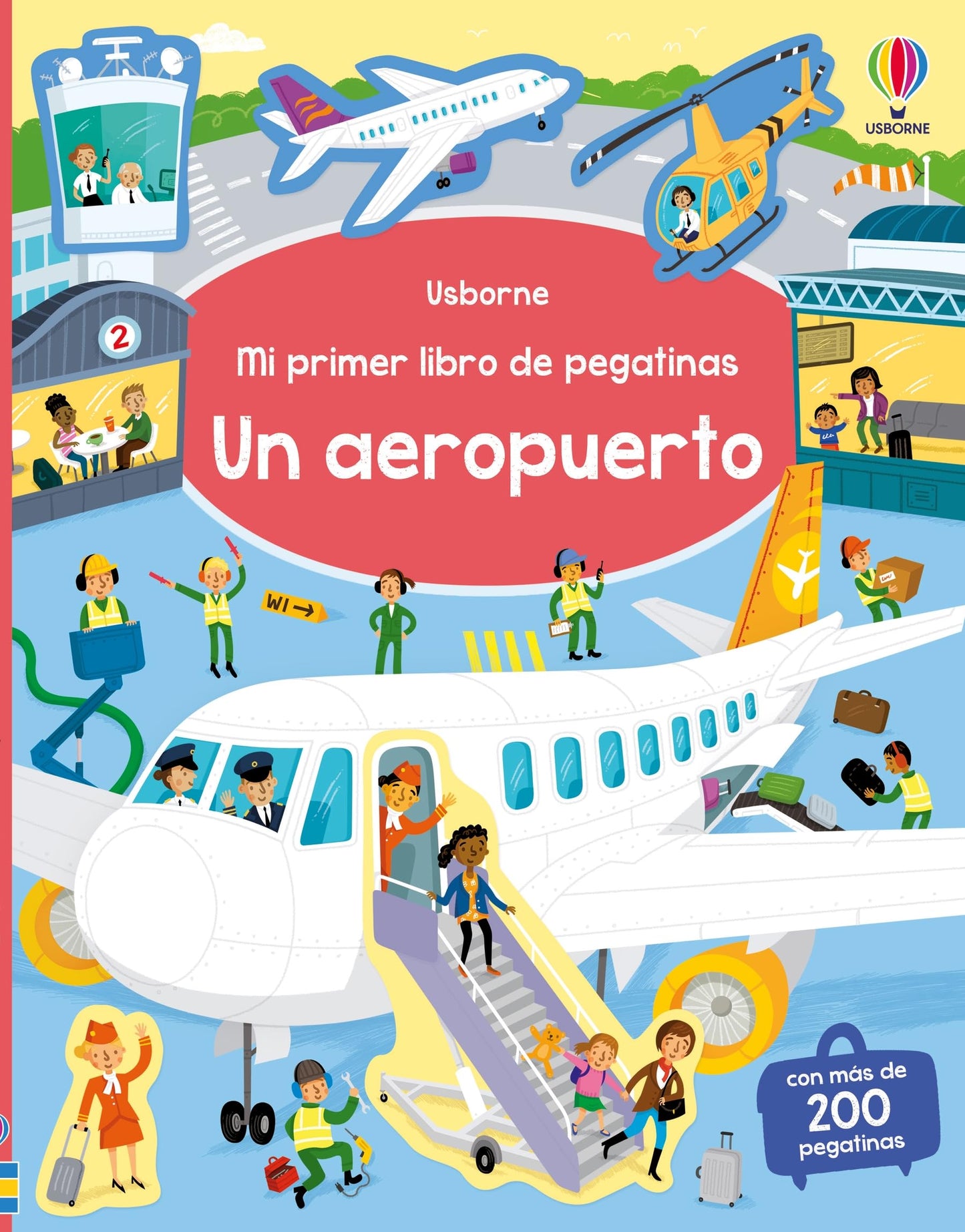 Un aeropuerto (Mi primer libro de pegatinas)