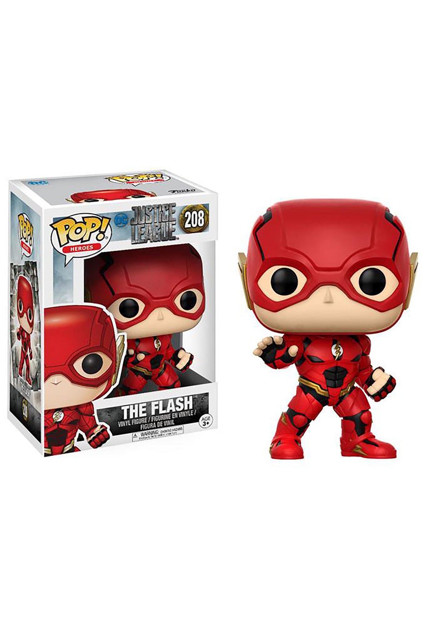 Funko Pop! Películas: DC Justice League - The Flash Toy Figura
