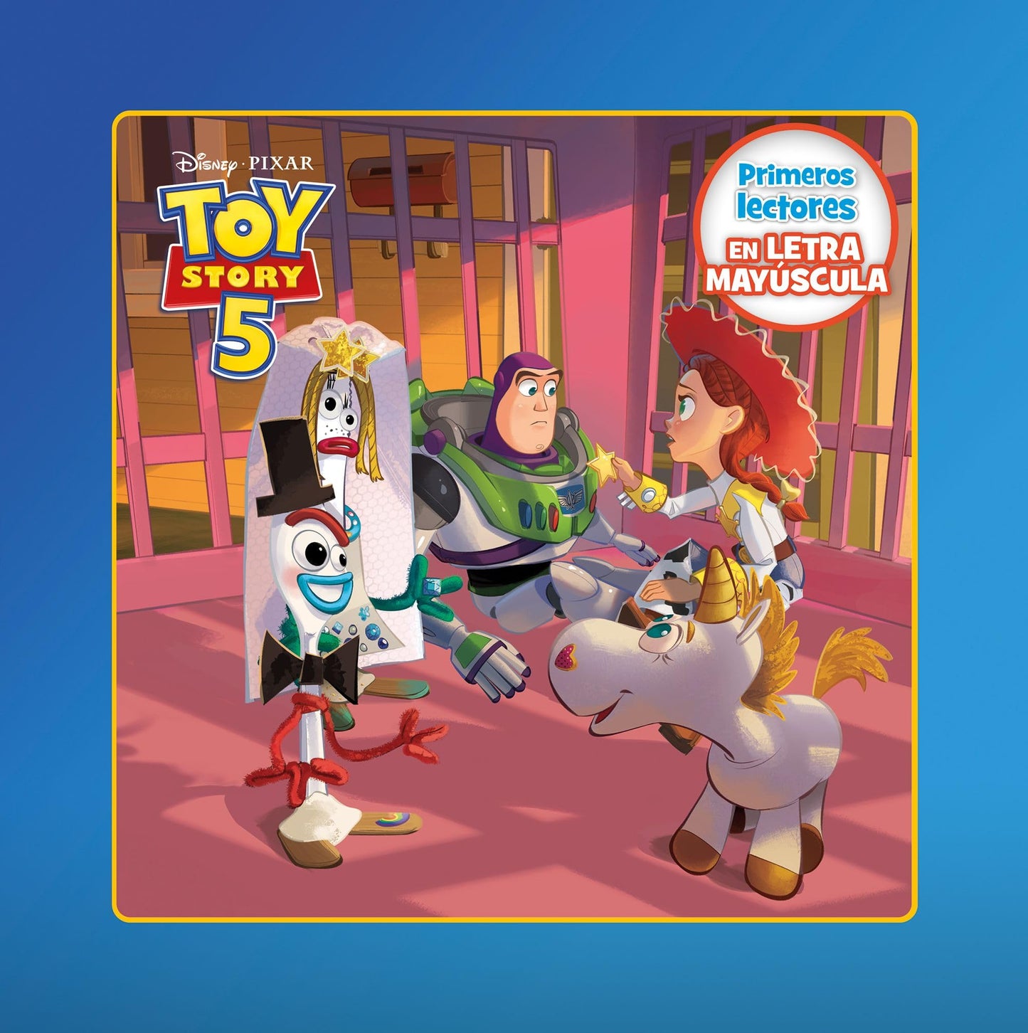 Toy Story 5. Primeros lectores en letra MAYÚSCULA (DISNEY. TOY STORY 5)