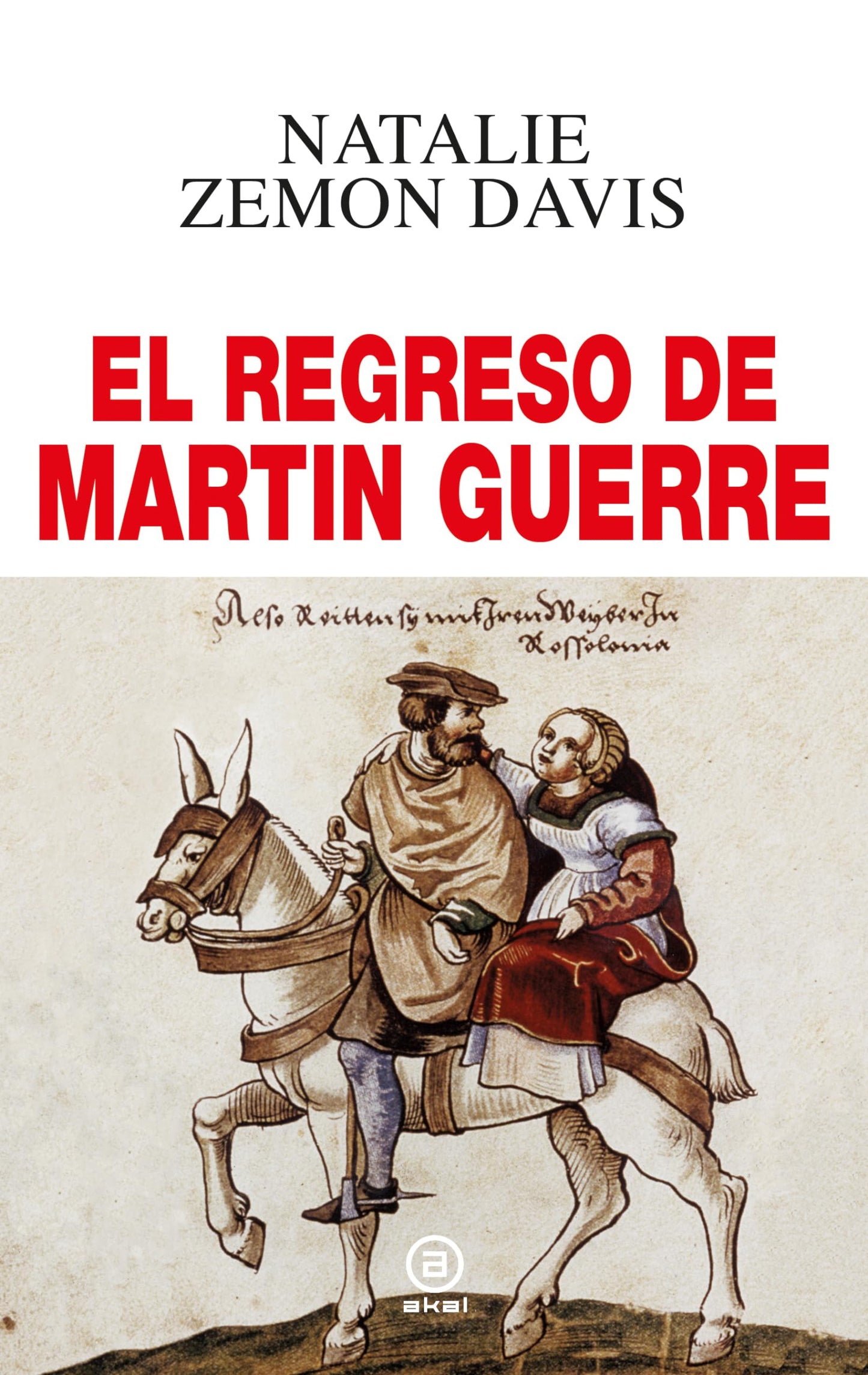 Libro: El regreso de Martin Guerre: 44 (Anverso)