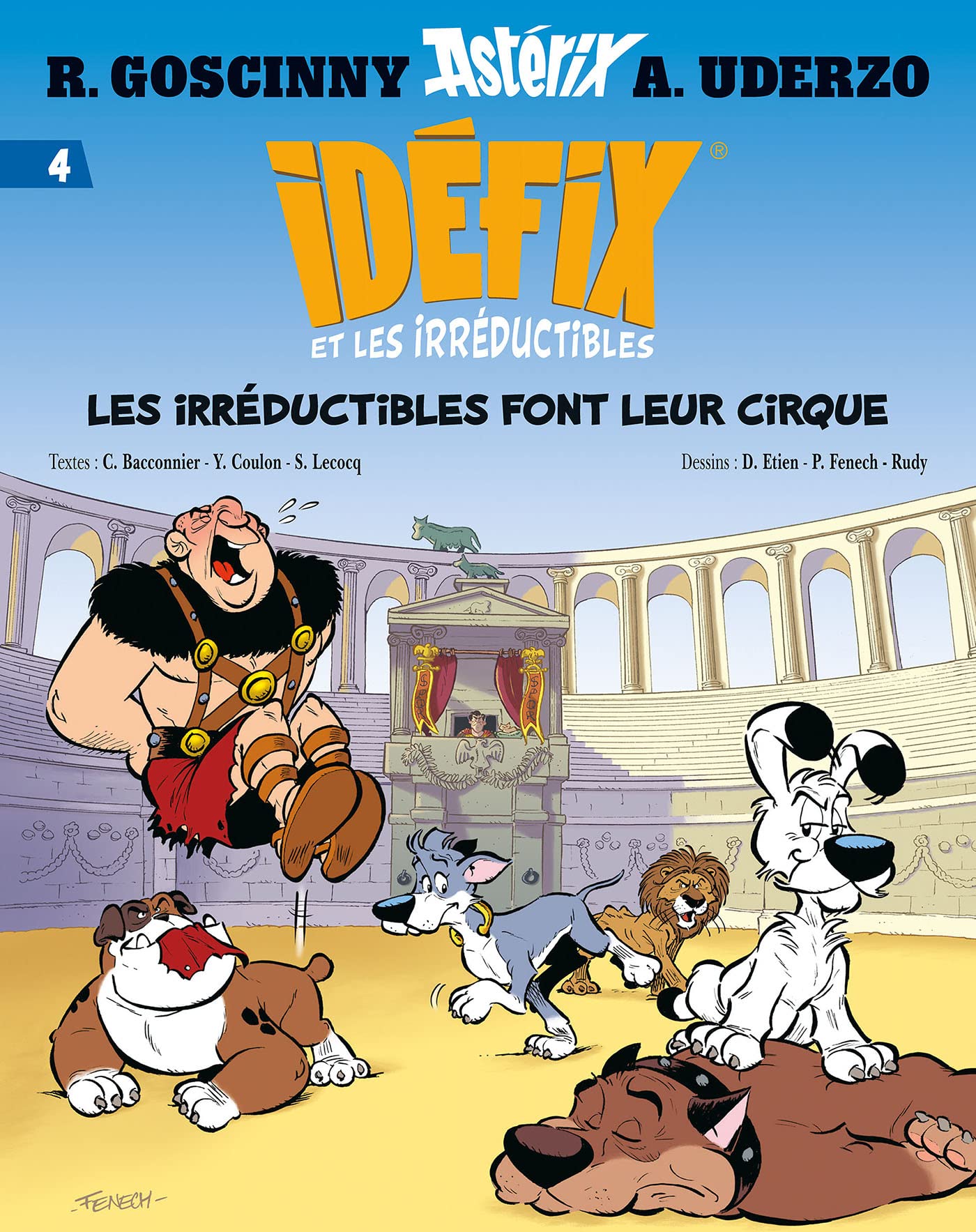 Libro: Idéfix et les Irréductibles Tome 4 - Les irréductibles font leur cirque