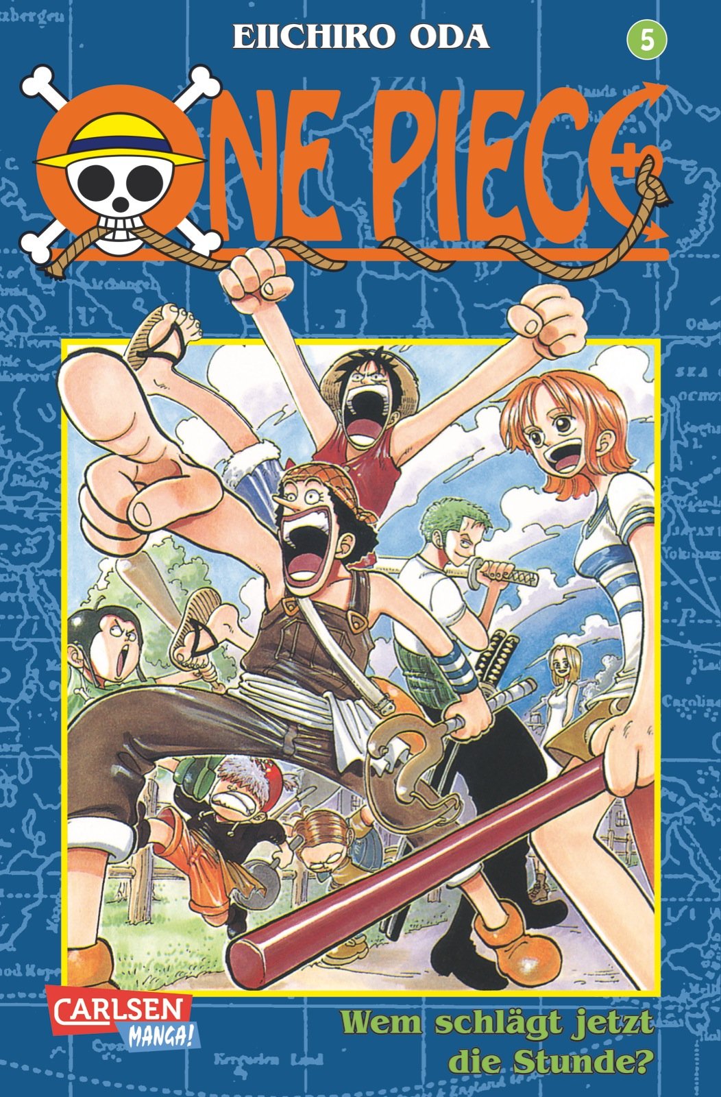 Libro: One Piece, Bd.5, Wem schlägt jetzt die Stunde?