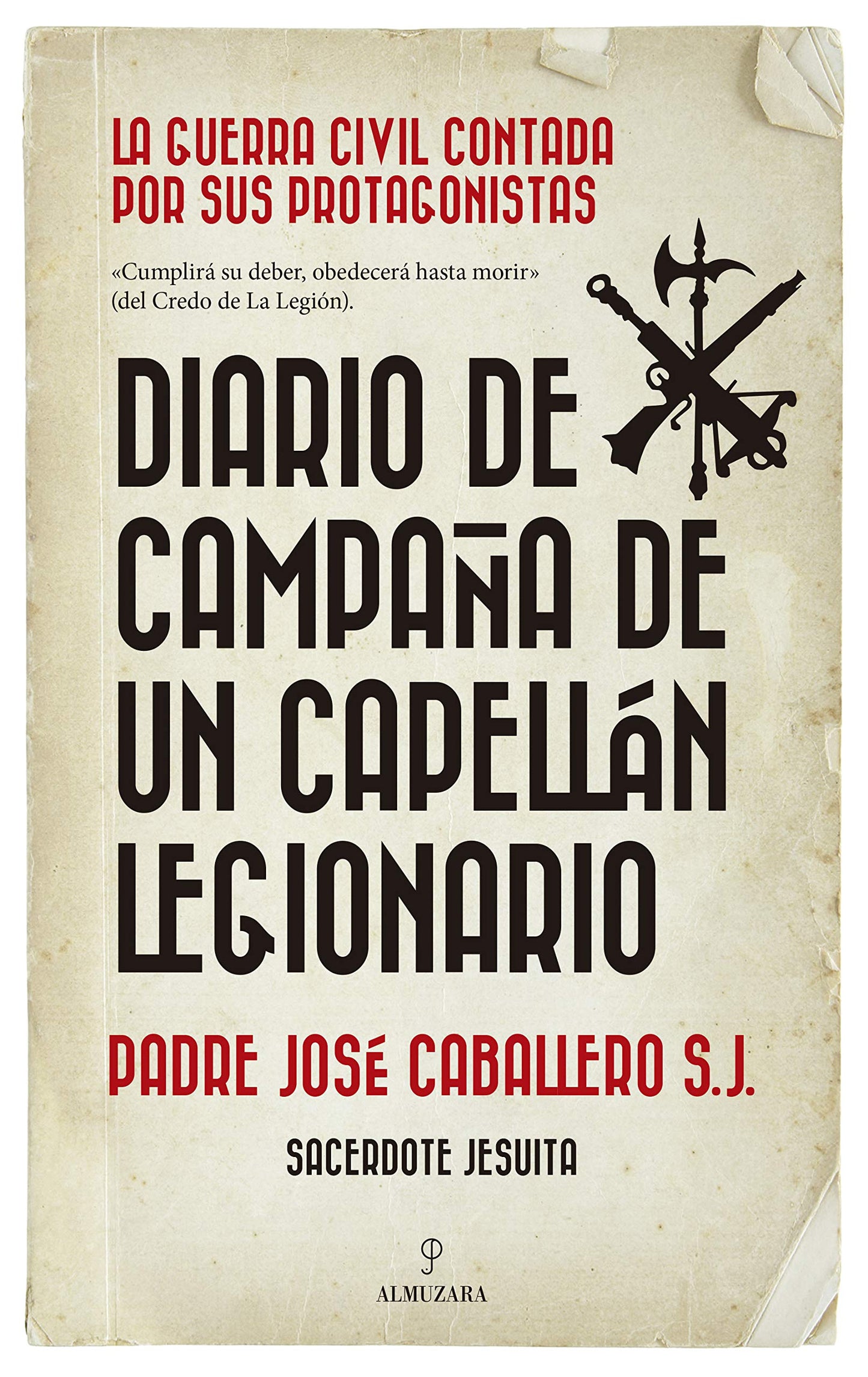 Libro: Diario de campaña de un capellán legionario