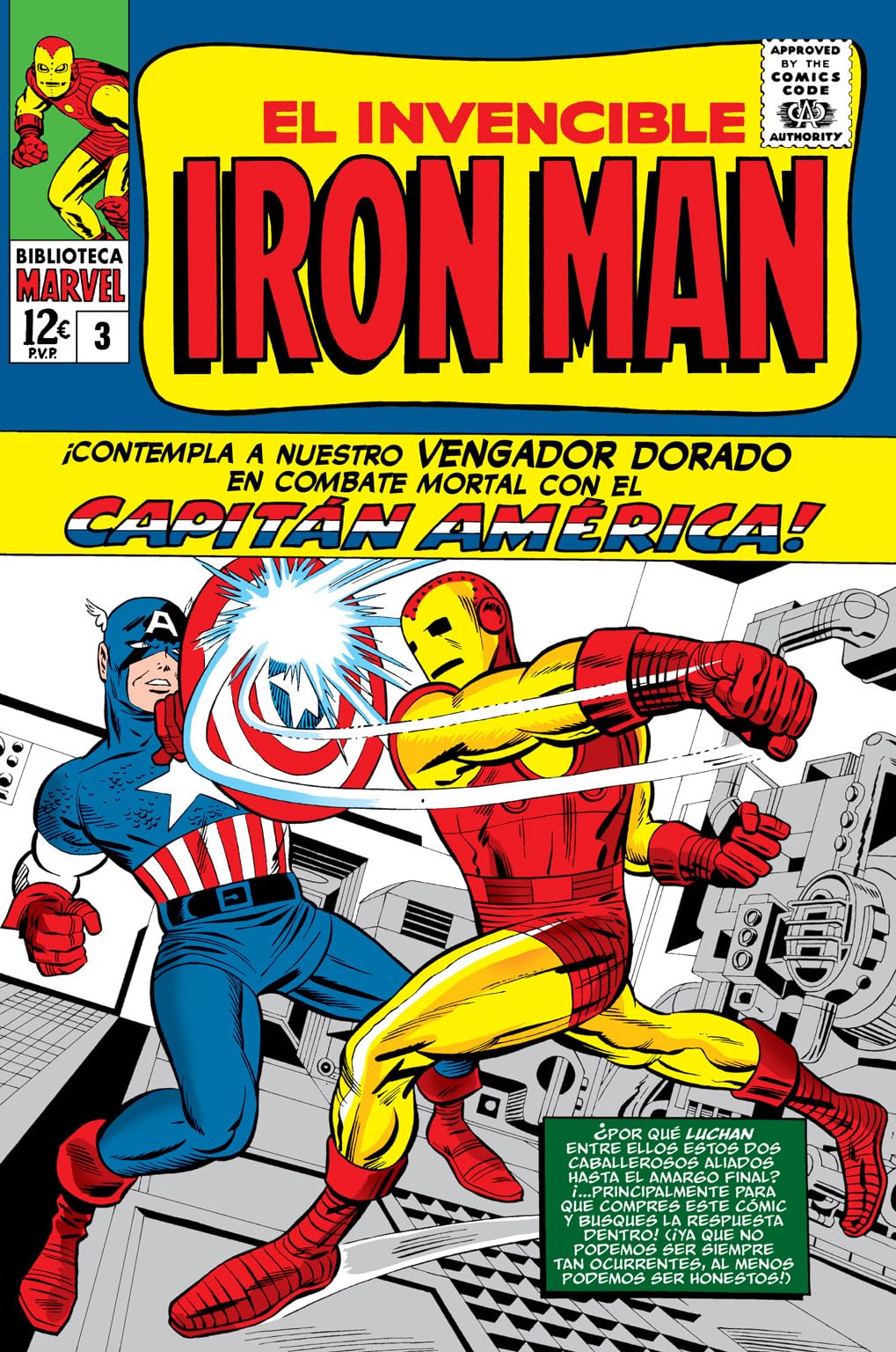 Libro: BIBLIOTECA MARVEL EL INVENCIBLE IRON MAN 3. 1964-65: TALES OF SUSPENSE 57-66 USA