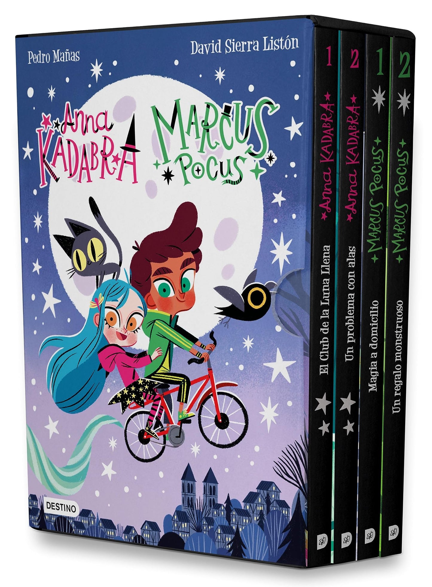 Libro: Estuche Anna Kadabra y Marcus Pocus