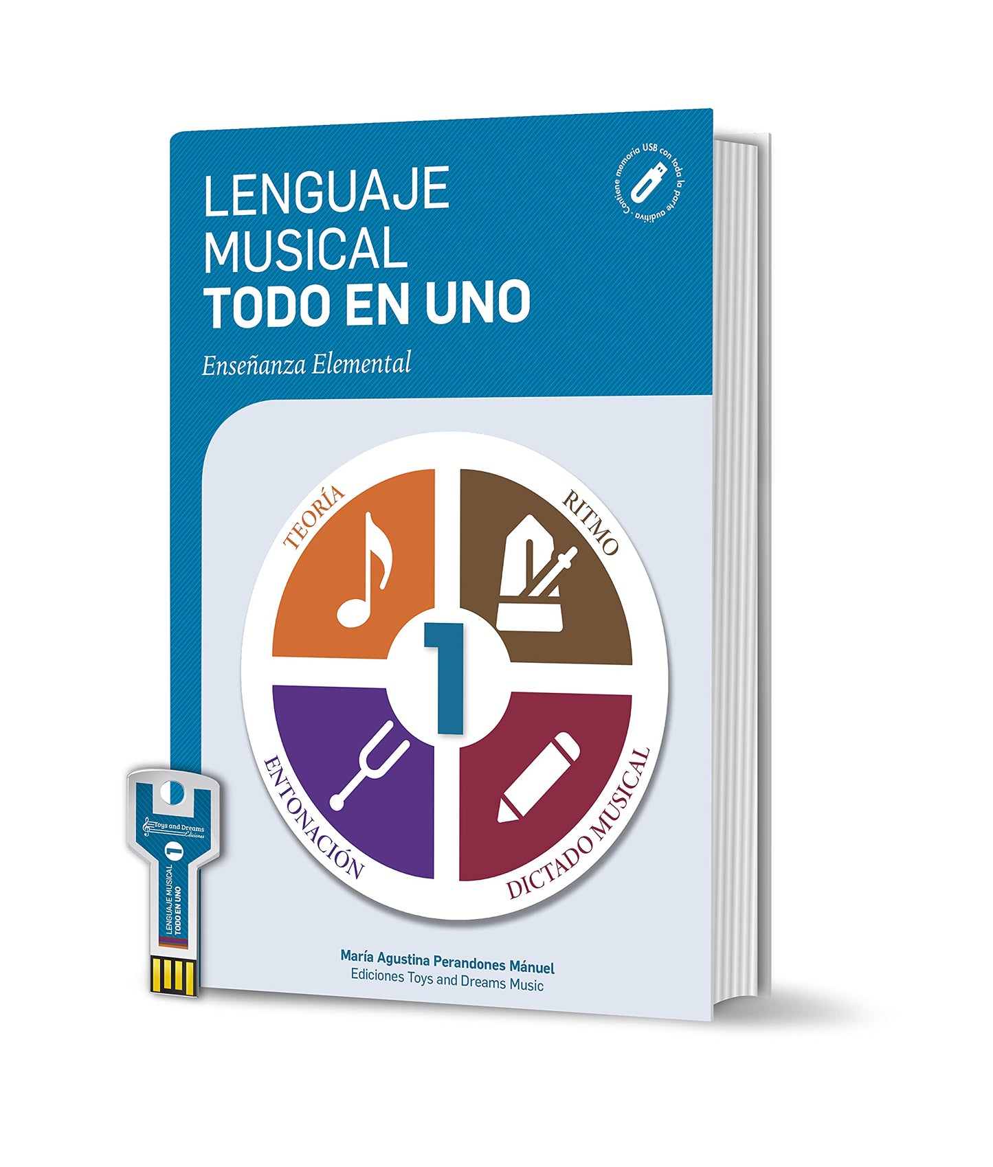 Libro: LENGUAJE MUSICAL TODO EN UNO 1º NIVEL