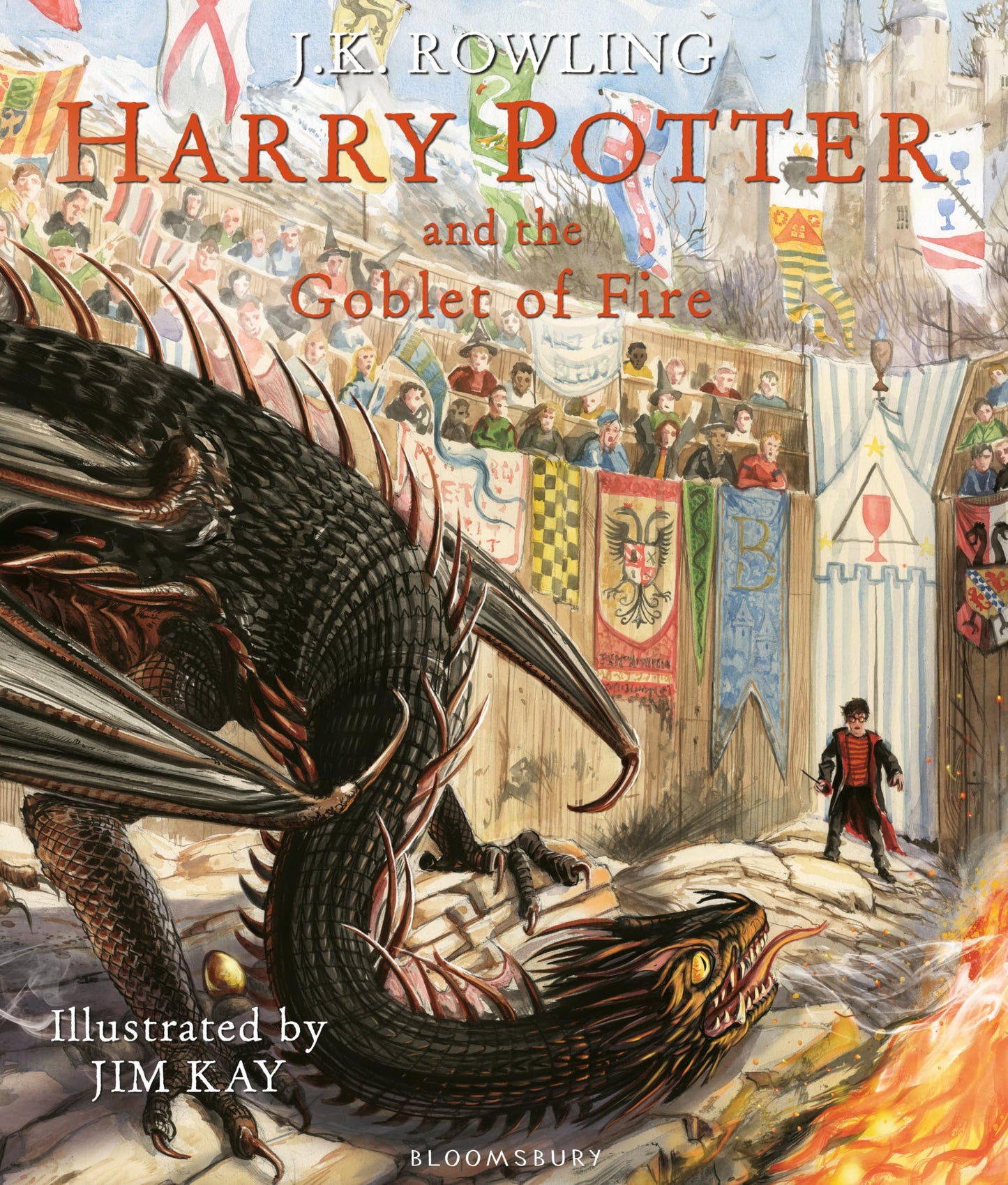 Libro: Harry Potter and the Goblet of Fire: Illustrated Edition (Harry Potter Illustrated Edtn)