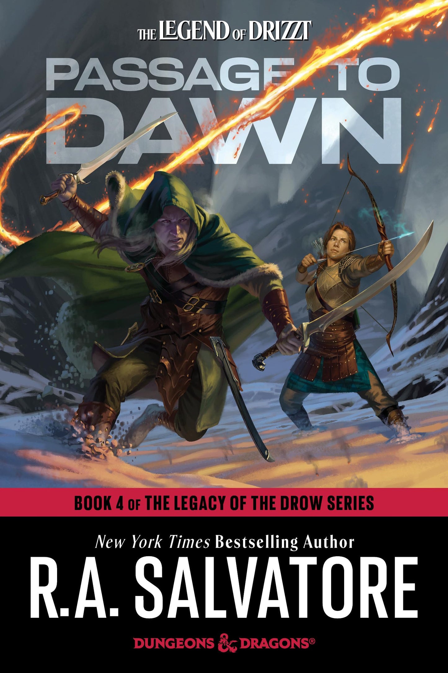 Libro: Passage to Dawn: Dungeons & Dragons: Book 4 of The Legacy of the Drow Series: 10 (The Legend of Drizzt)