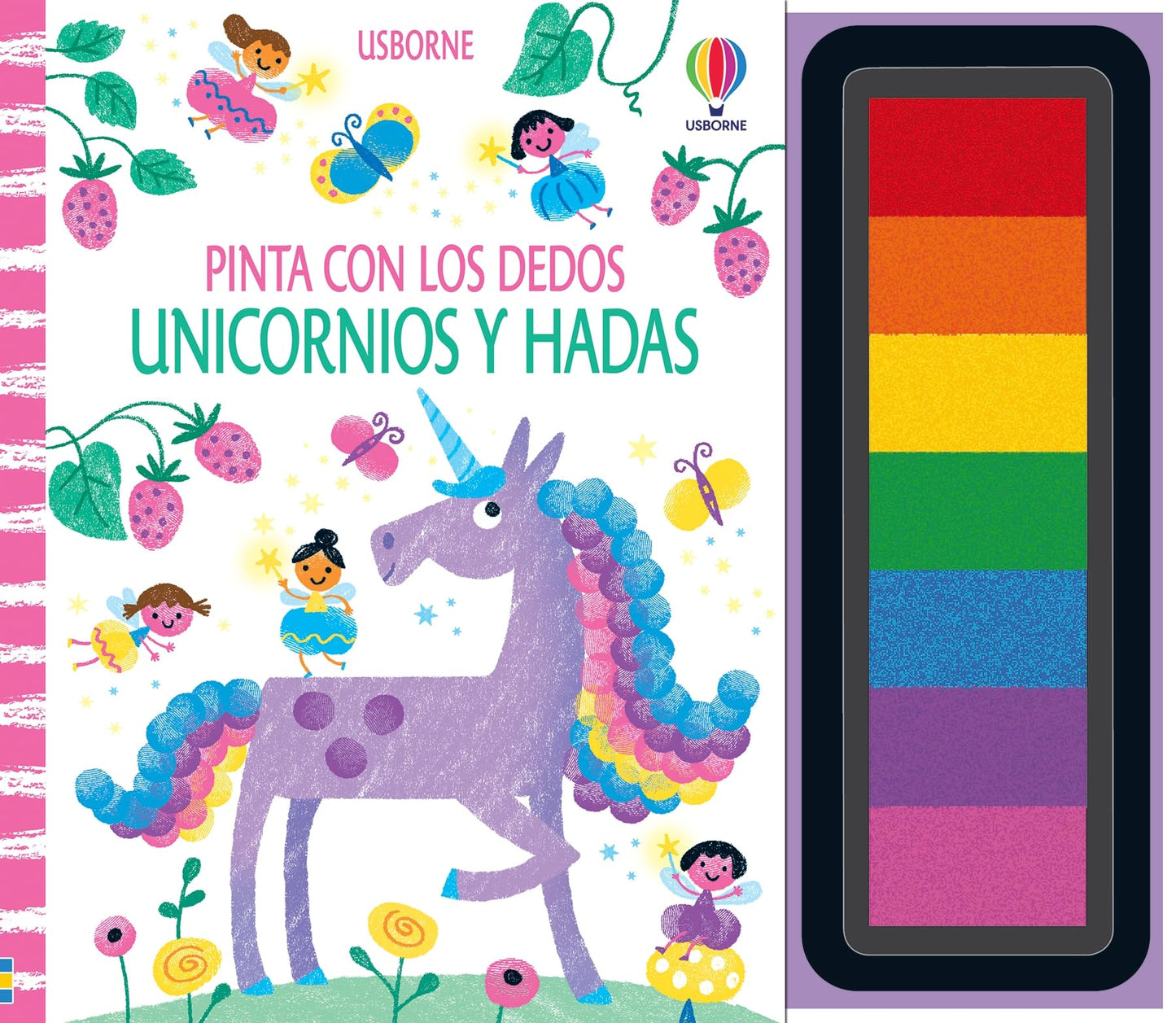 unicornios y hadas (Pinta con los dedos)