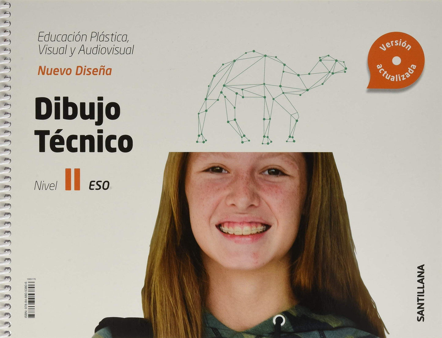 Libro: CUADERNO EDUCACION PLASTICA, VISUAL Y AUDIOVISUAL DIBUJO TECNICO SERIE NUEVO DISEÑA NIVEL II ESO