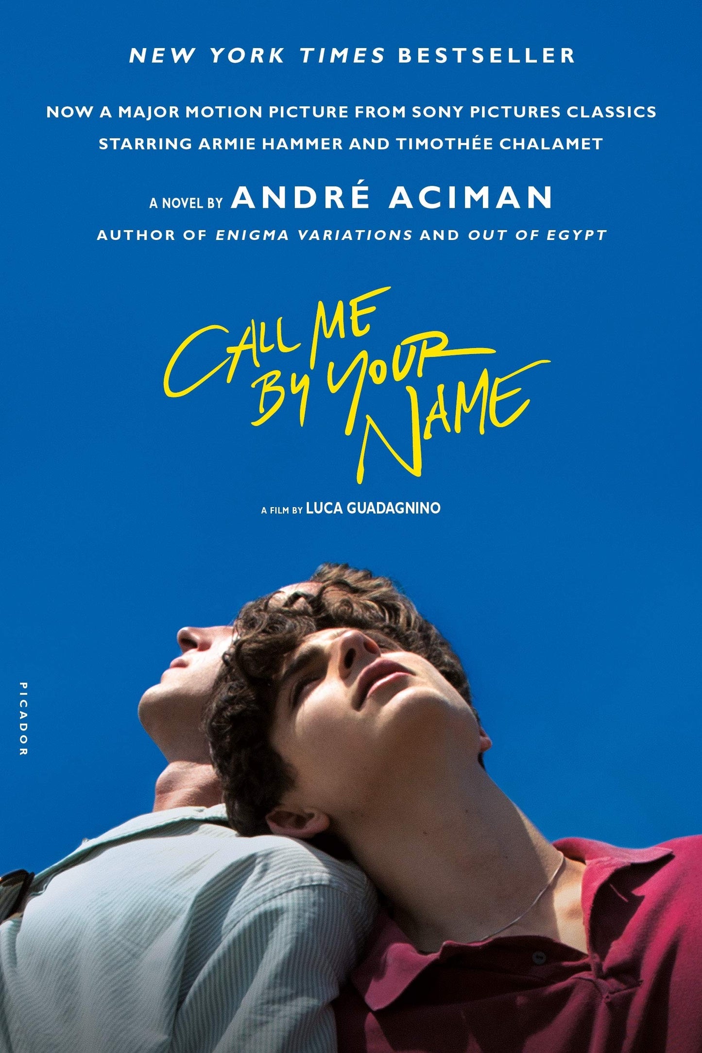 Libro: Call Me by Your Name (MTI): A Novel: Movie Tie-In (SIN COLECCION)