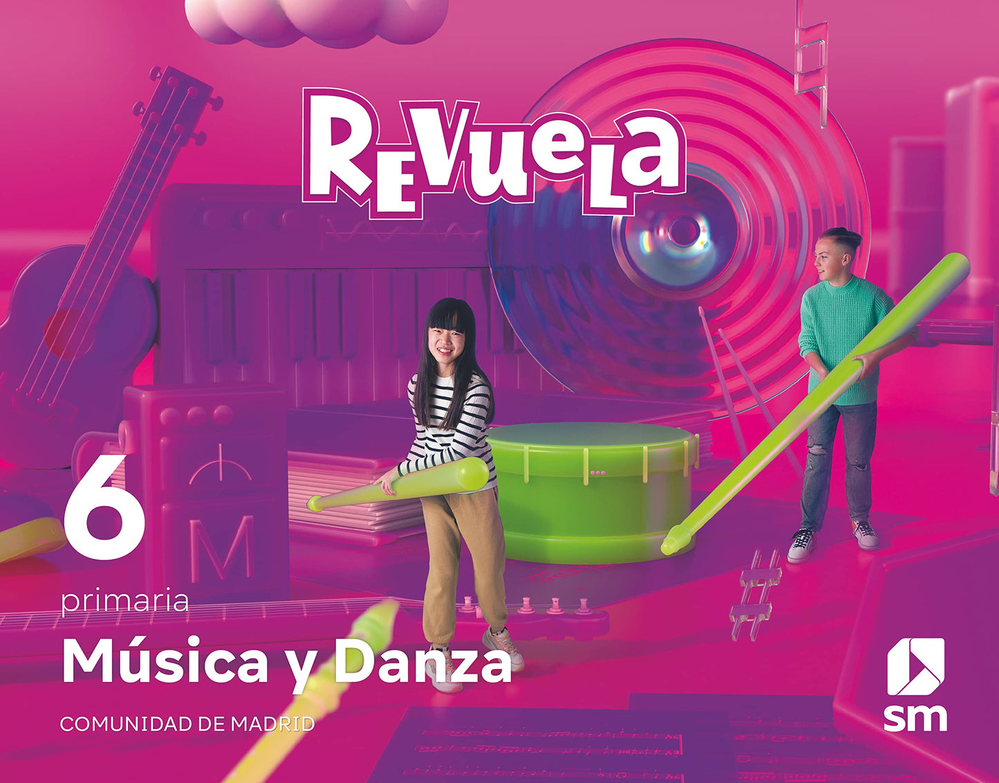 Libro: Música y Danza. 6 Primaria. Revuela. Comunidad de Madrid