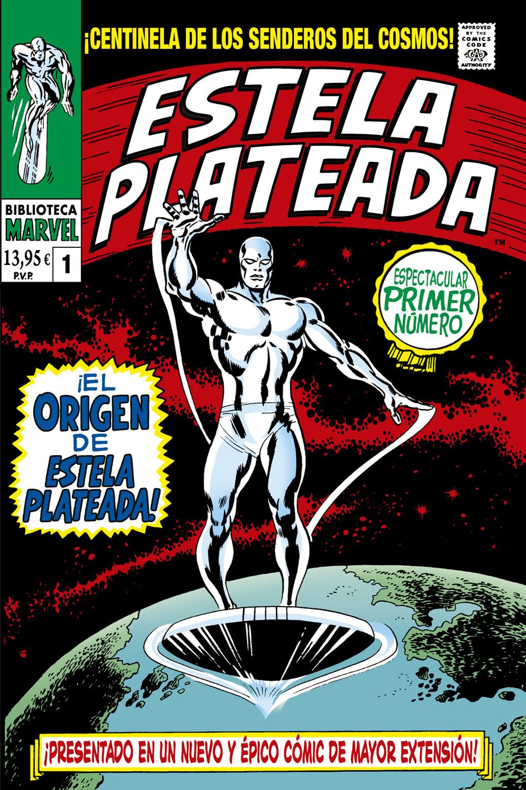 Libro: Biblioteca marvel estela plateada 1. 1968: the silver surfer 1-3