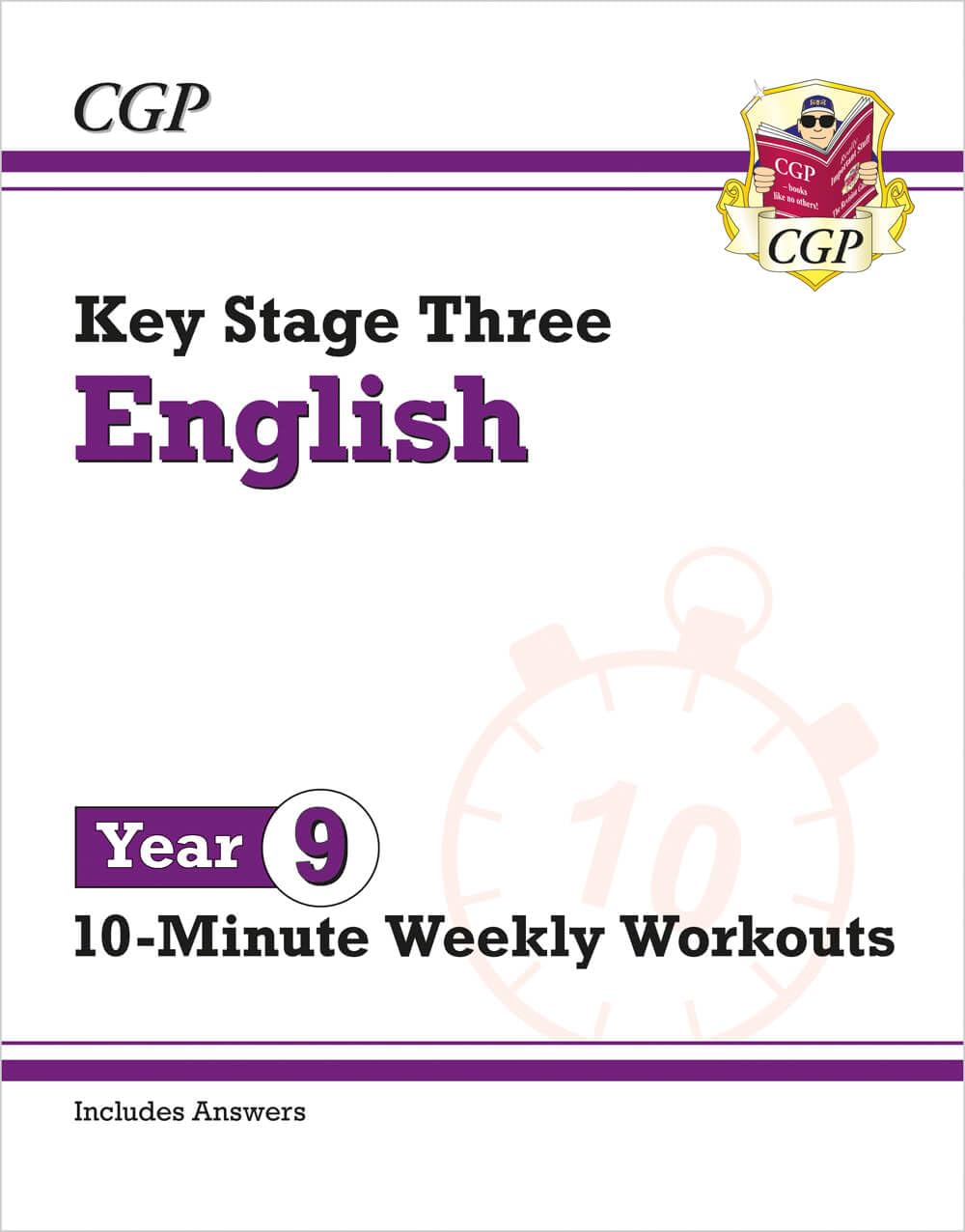 Libro: KS3 Year 9 English 10-Minute Weekly Workouts (CGP KS3 10-Minute Tests)