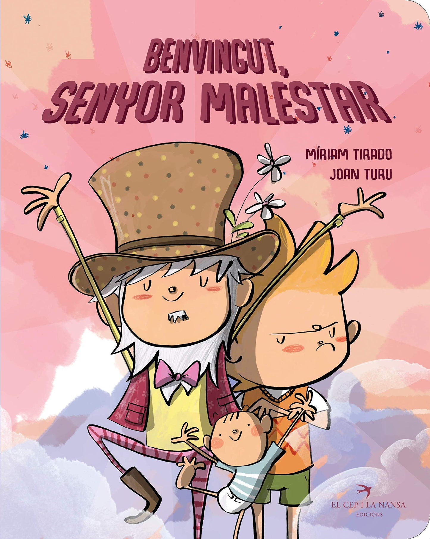 Benvingut, Senyor Malestar. Ajuda a millorar la gelosia entre germans. Míriam Tirado i Joan Turu. Tapa dura. Conte infantil a partir de 2 anys (Caleta): 9