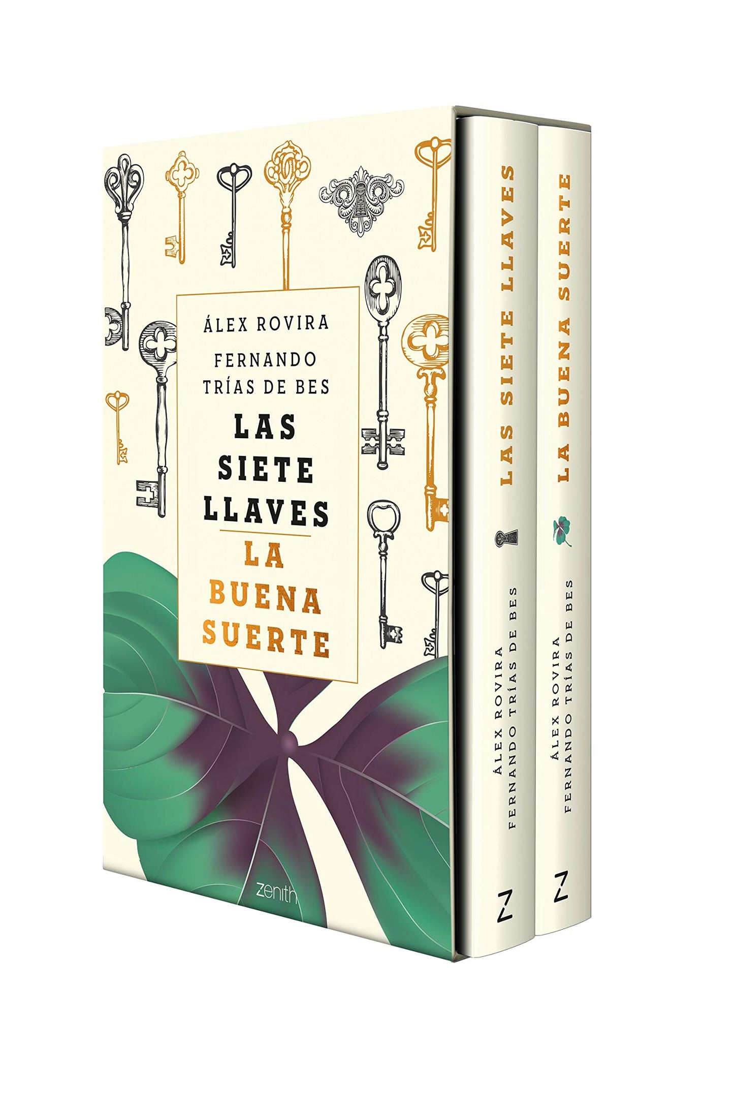Libro: Estuche La buena suerte y Las siete llaves