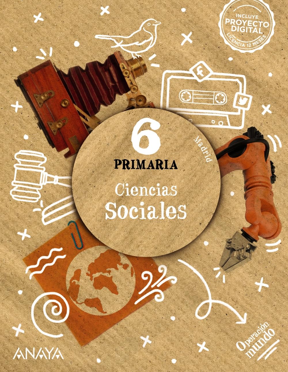 Libro: Ciencias Sociales 6. (Operación Mundo)