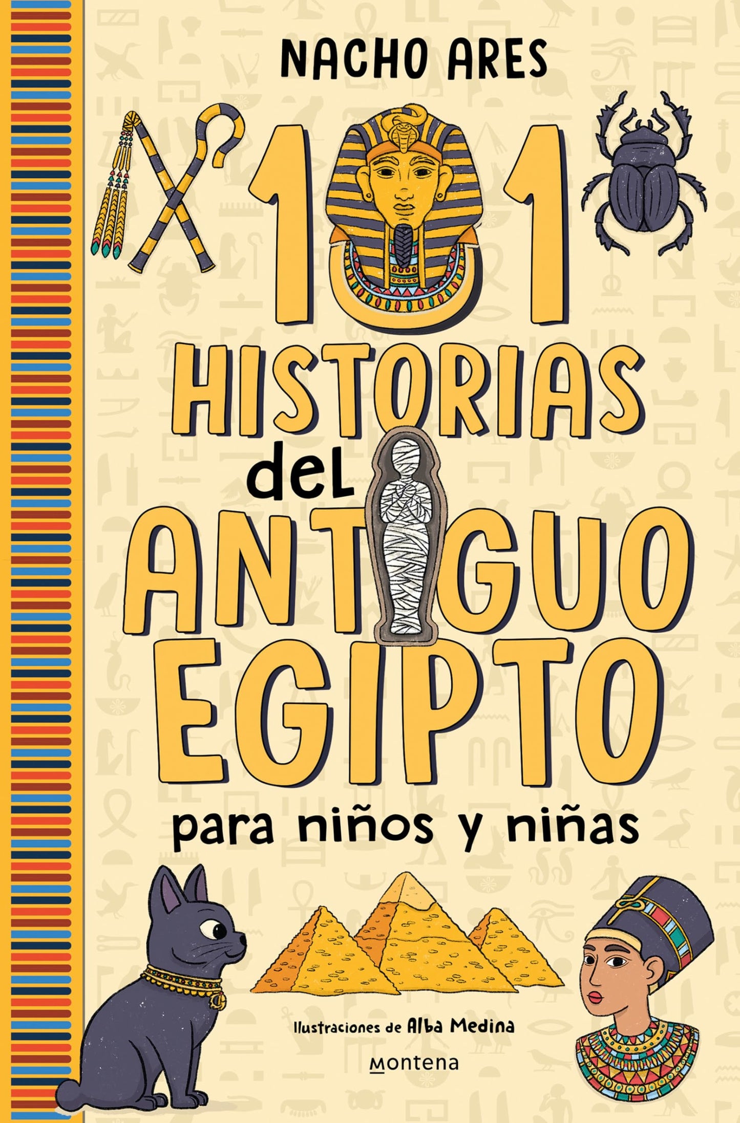 Libro: 101 historias del Antiguo Egipto para niños y niñas (Montena)