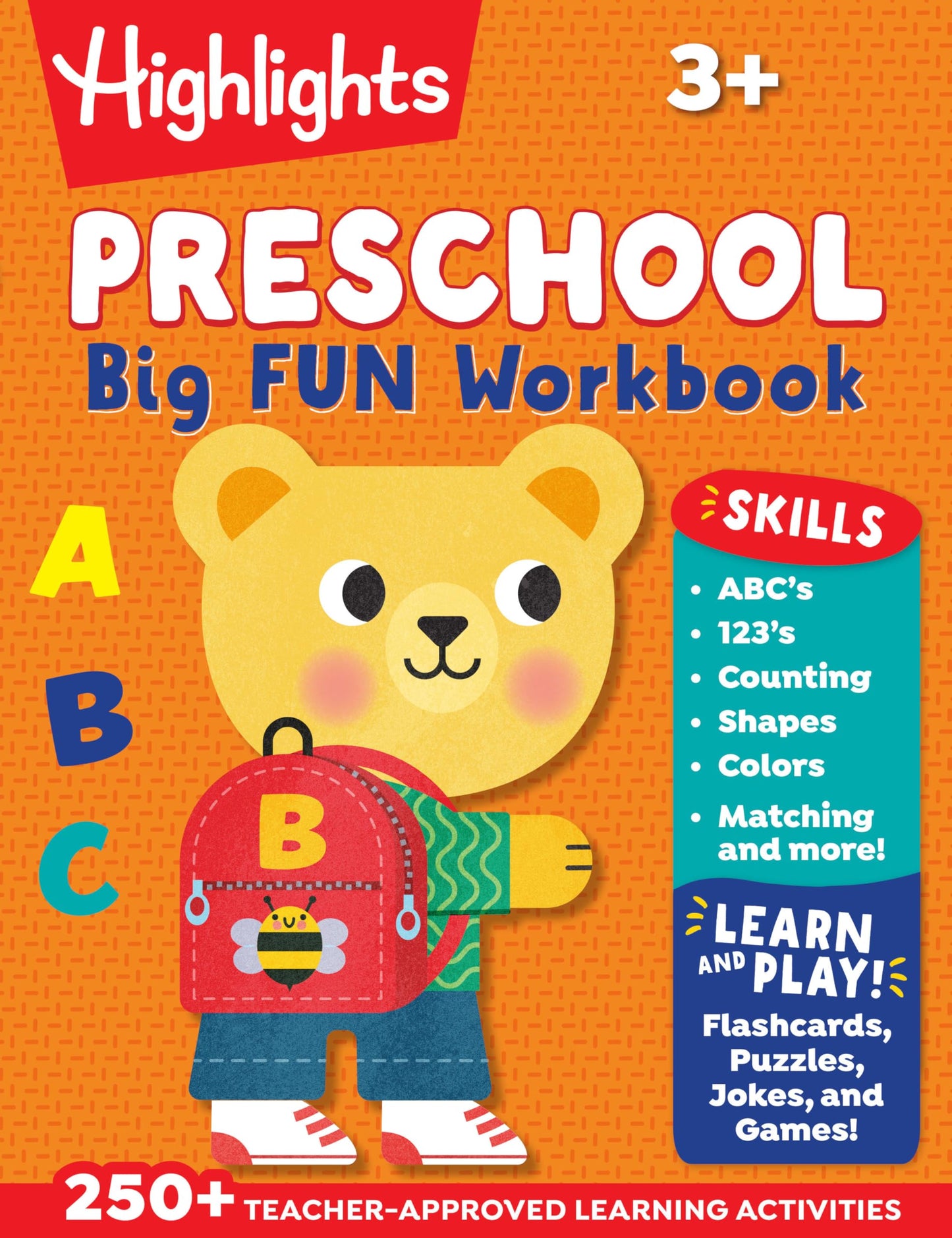 Libro: Preschool Big Fun Workbook: 256-Pages of Language Arts, Math and Shapes Practice, Puzzles and Preschool Activities (Highlights Big Fun Activity Workbooks)