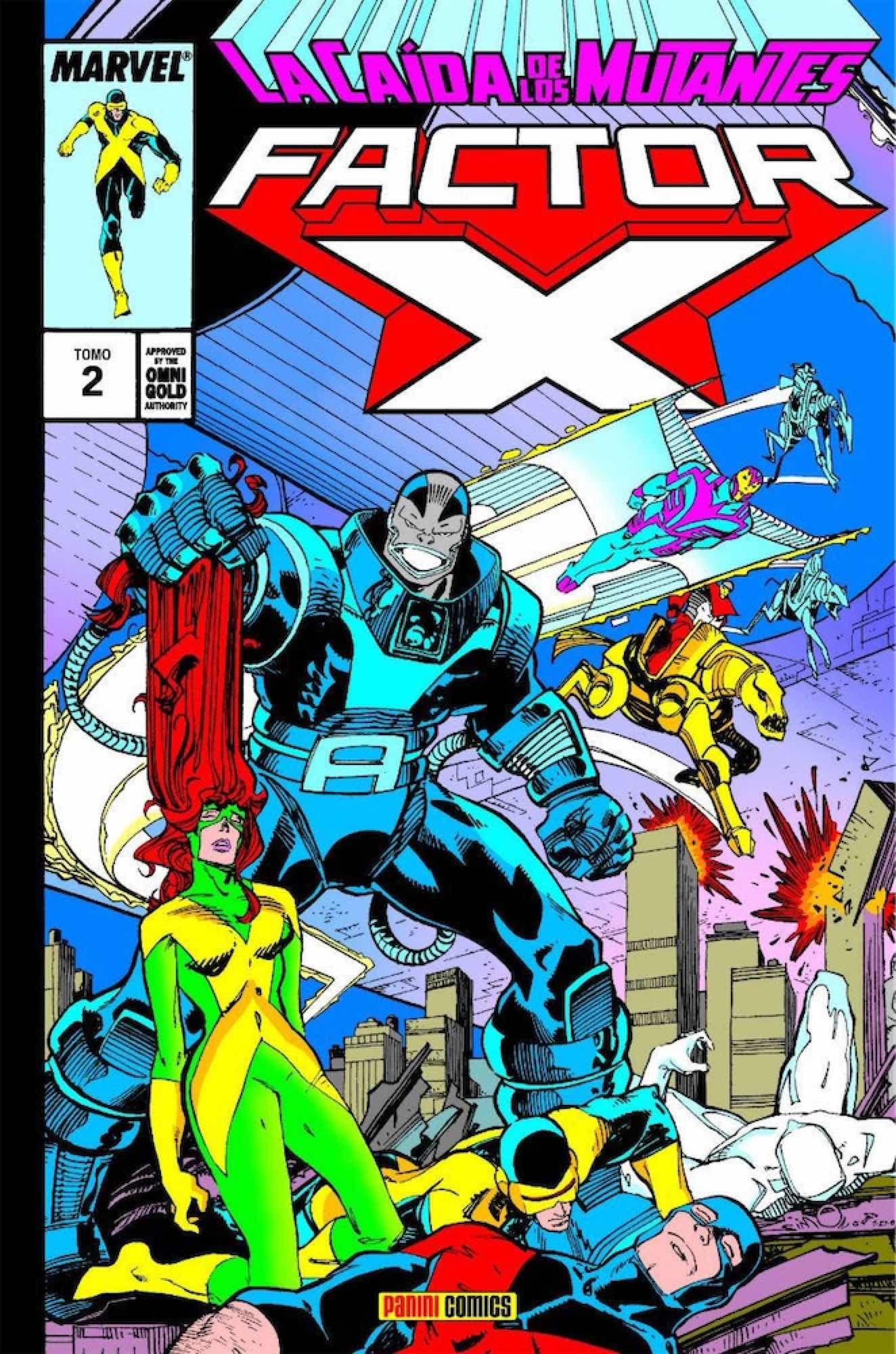 Libro: Marvel gold factor-x. la ca¡da de los mutantes 2