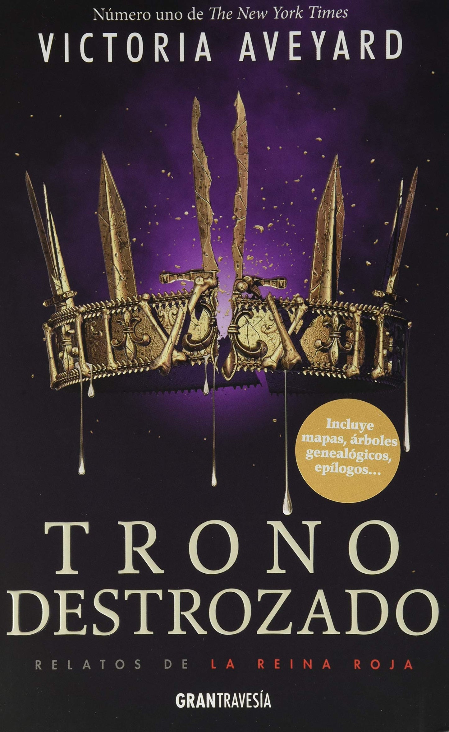 Libro: Trono destrozado: La reina Roja