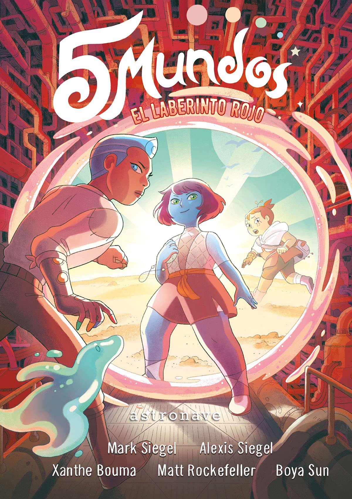Libro: 5 MUNDOS 3. EL LABERINTO ROJO