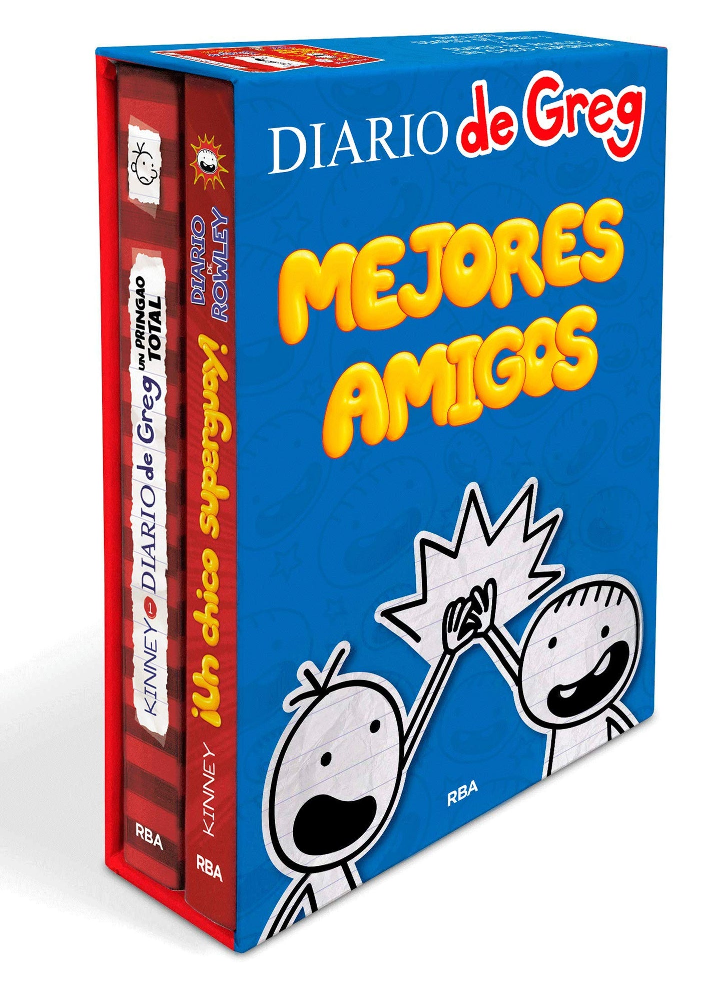 Libro: Diario de Greg - Mejores amigos (estuche con: Un pringao total | ¡Un chico super guay!)