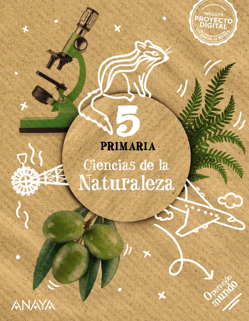 Libro: Ciencias de la Naturaleza 5.