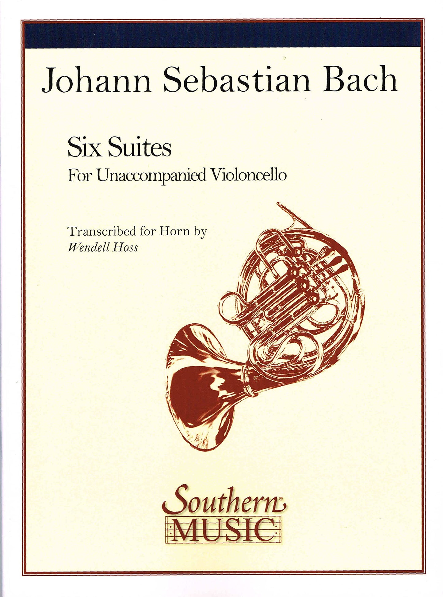 Libro: Six Suites: Unaccompanied Horn