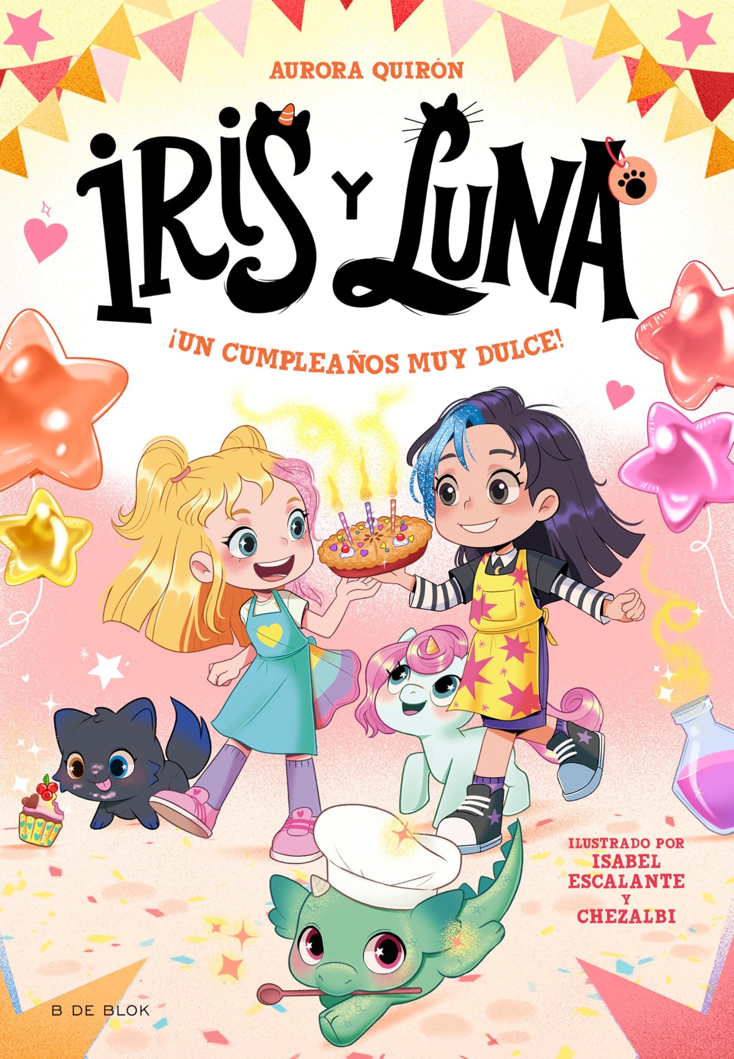 Iris y Luna: cuidadoras de cachorritos mágicos 3 - ¡Un cumpleaños muy dulce! (Primeras lecturas)