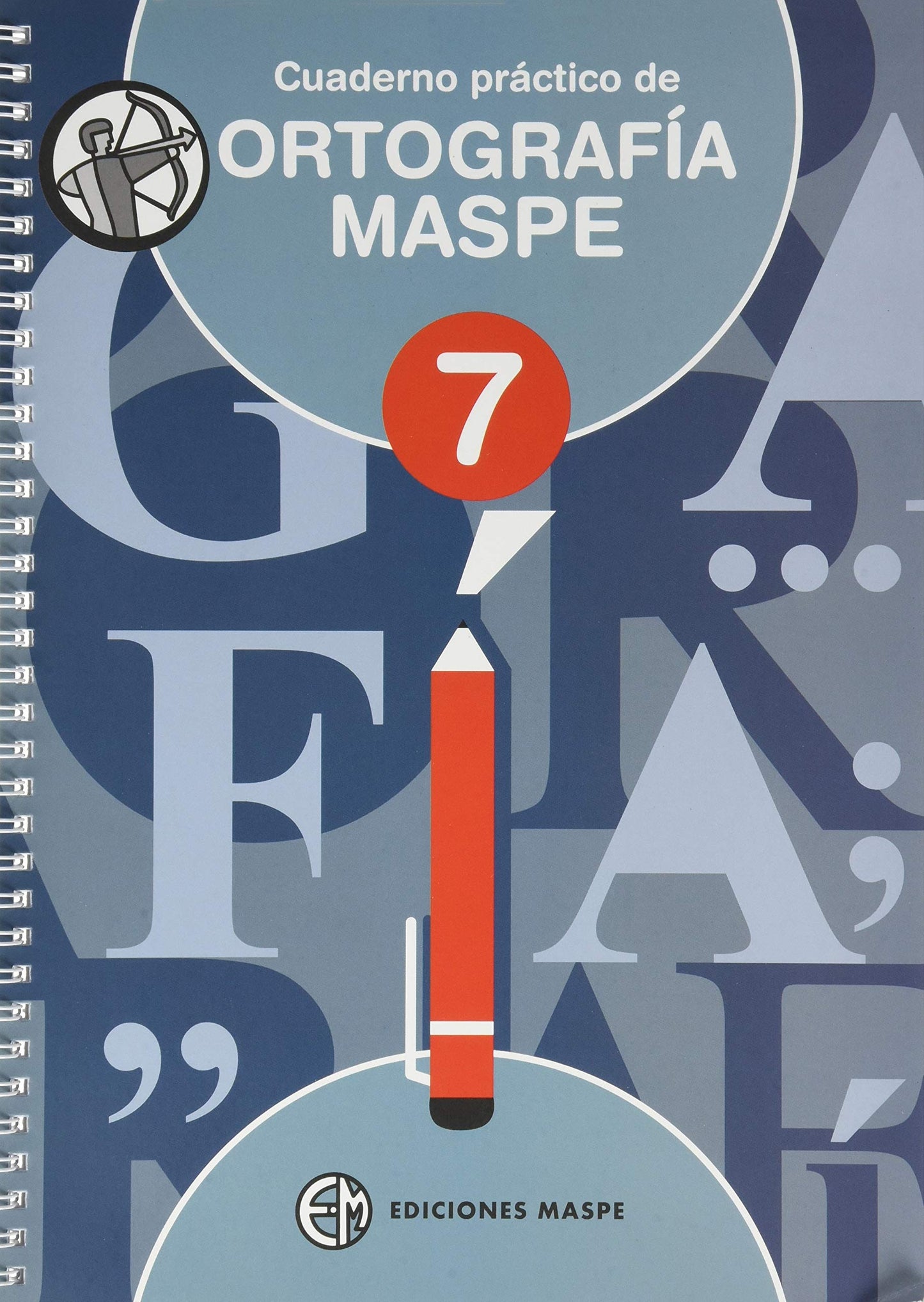 Libro: CUADERNO PRÁCTICO DE ORTOGRAFÍA MASPE 7 (MIS JUGUETES LAS PALABRAS)