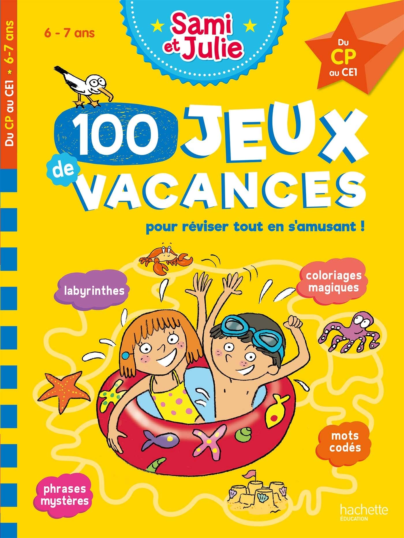 Libro: 100 jeux de vacances: Du CP au CE1. Avec 1 crayon