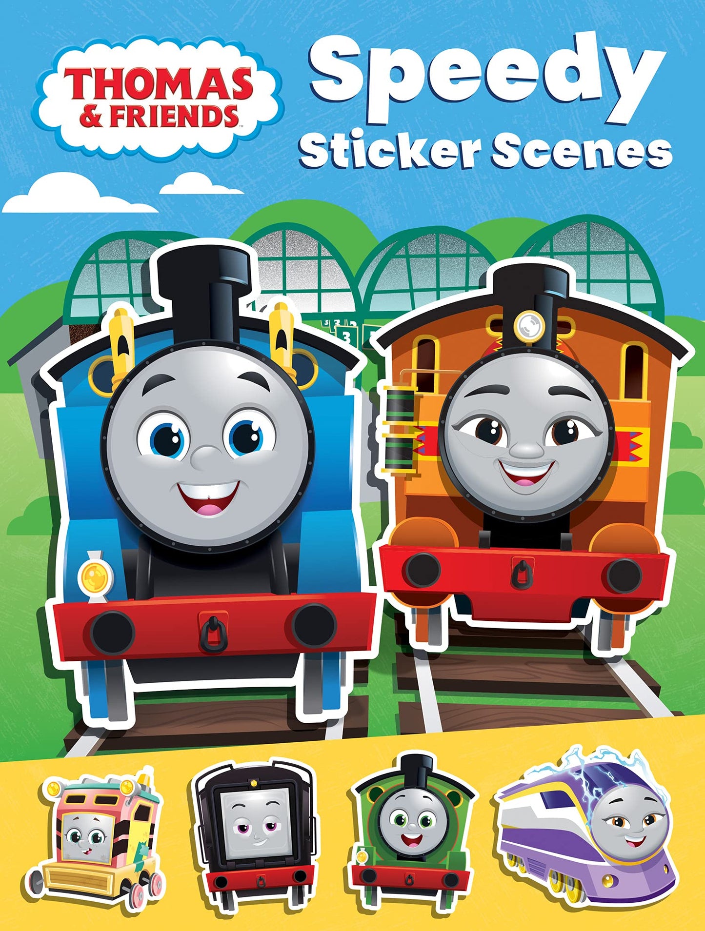 Libro: Thomas & Friends: Speedy Sticker Scenes: With loads of stickers and scenes for young fans of the show!