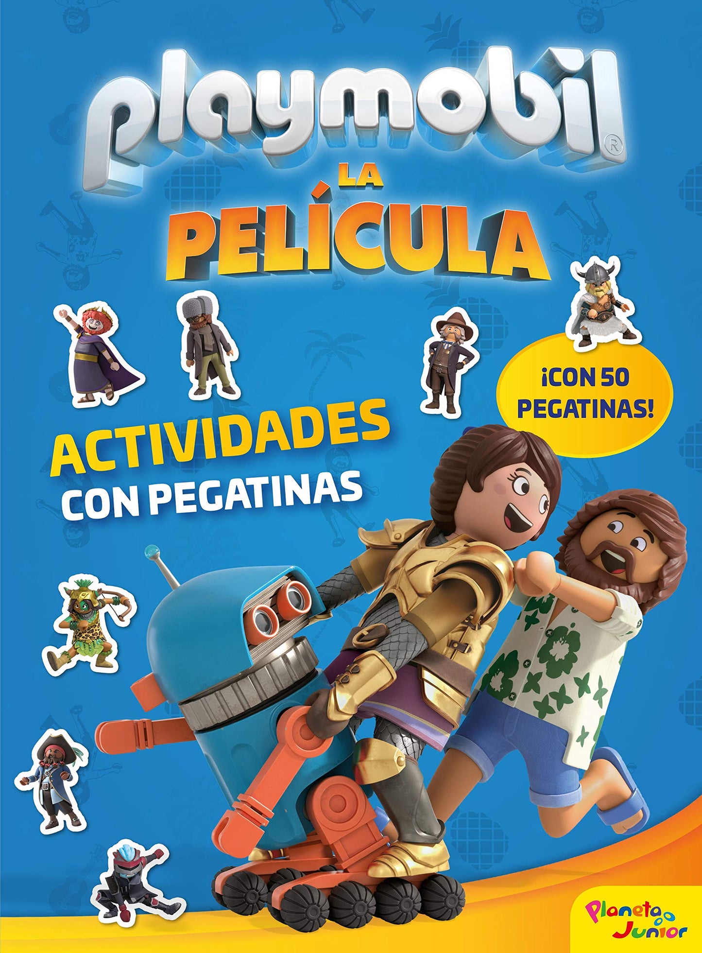 Libro: Playmobil. La película. Actividades con pegatinas
