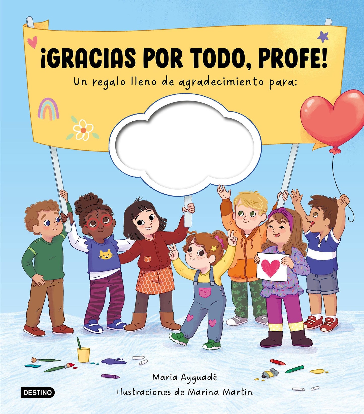 Libro: ¡Gracias por todo, profe!: Libro personalizable (Libros ilustrados)