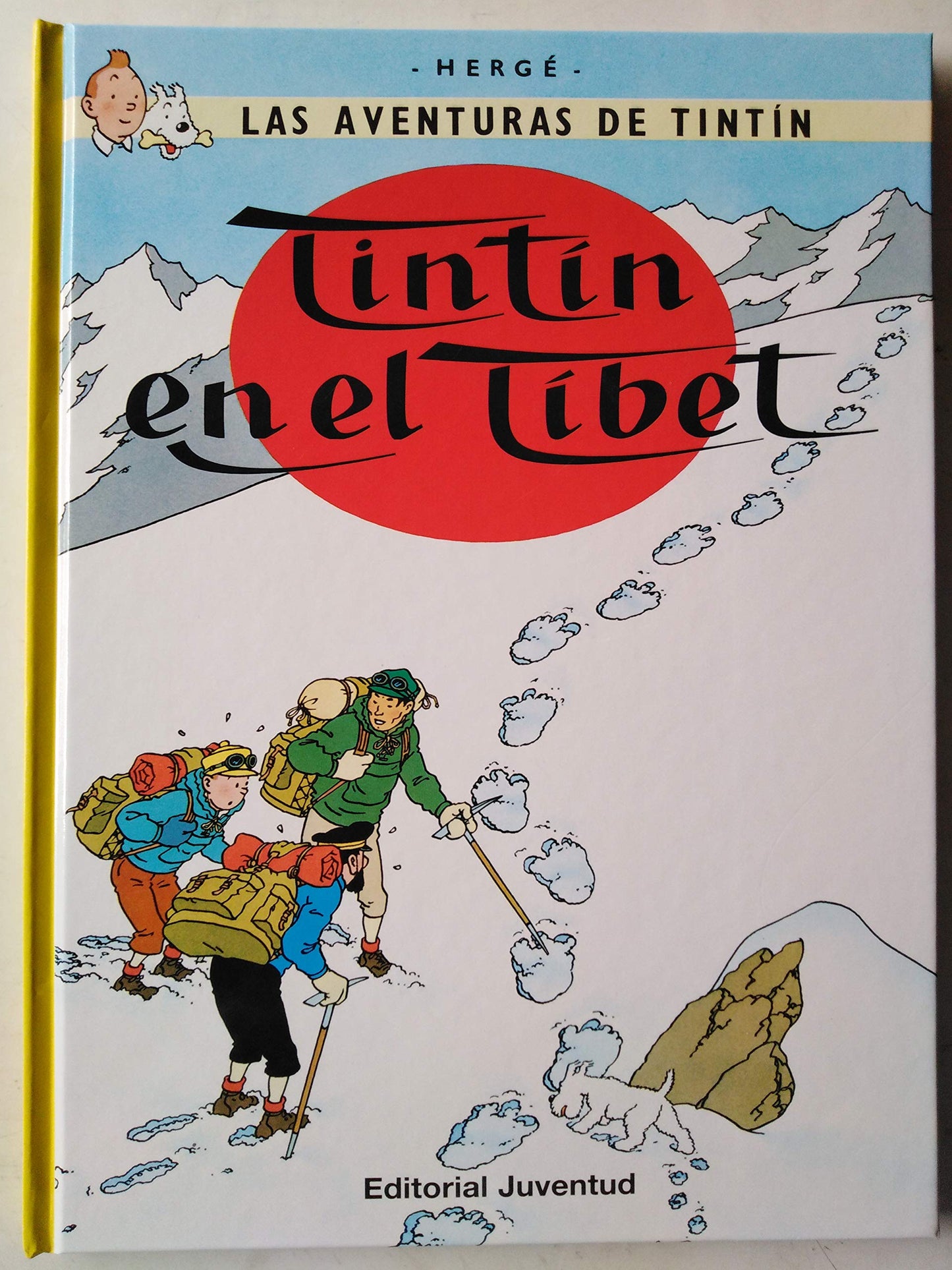 Libro: Tintín en el Tíbet (cartoné) (LAS AVENTURAS DE TINTIN CARTONE)