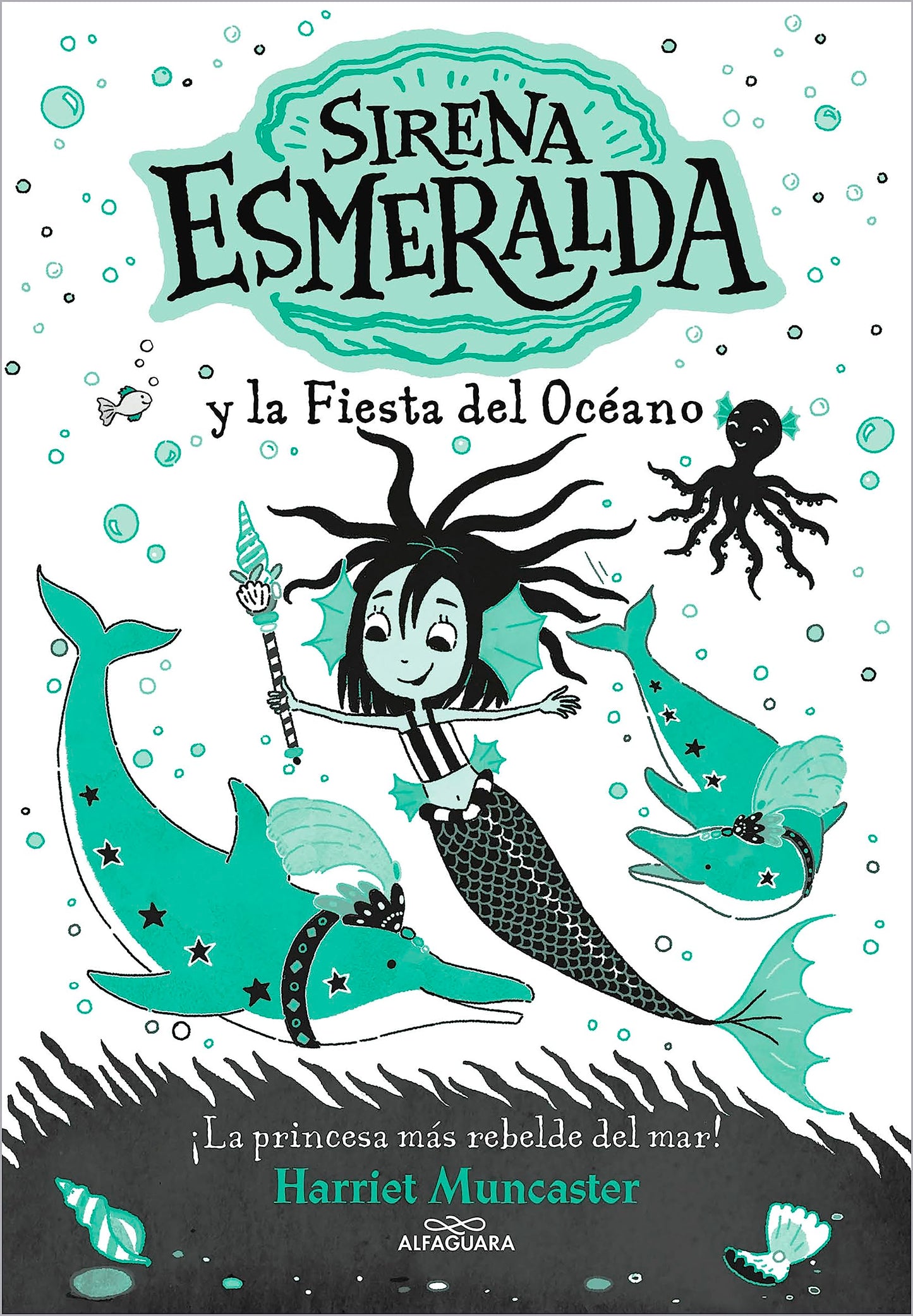 La sirena Esmeralda 1 - Sirena Esmeralda y la fiesta del océano: ¡Un libro mágico del universo de Isadora Moon con purpurina en la cubierta! (Harriet Muncaster)