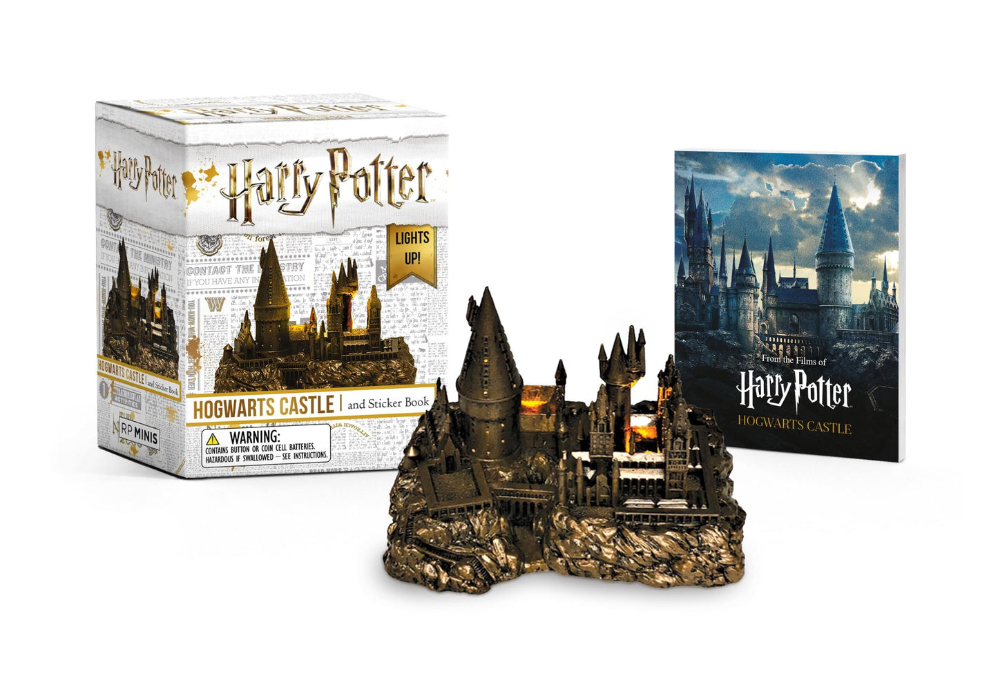 Libro: Harry Potter Hogwarts Castle And Sticker Book: Lights Up! (RP Minis)