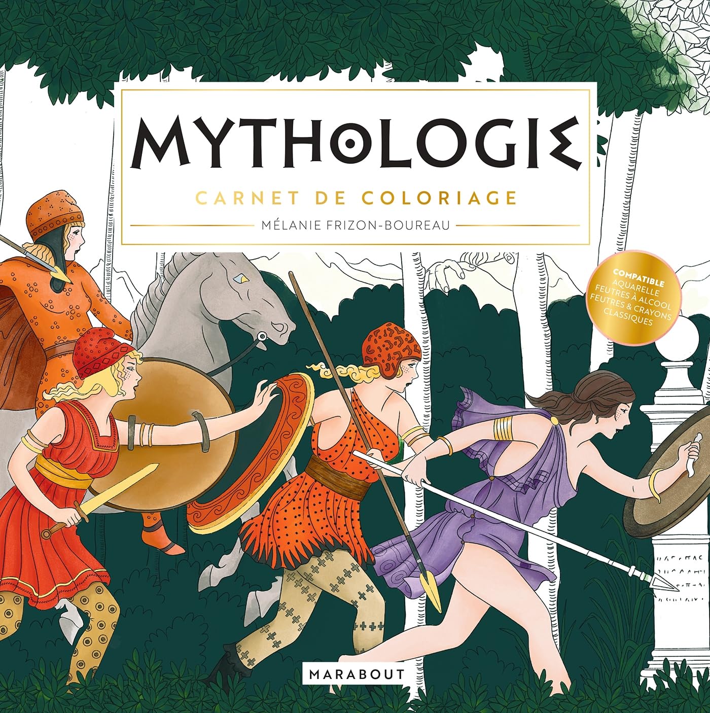 Libro: Mythologie: Carnet de coloriage: 31612
