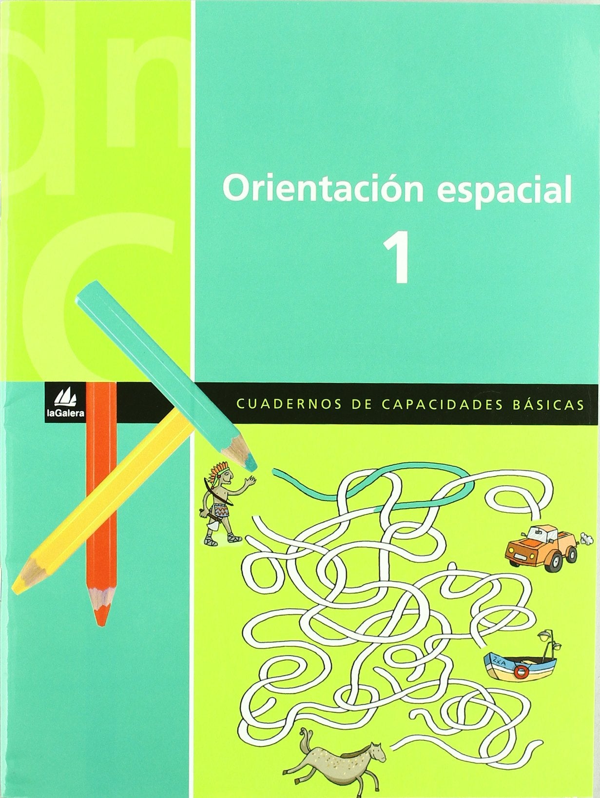Libro: Orientación espacial, 1 Educación Primaria. Cuadernos de capacidades básicas
